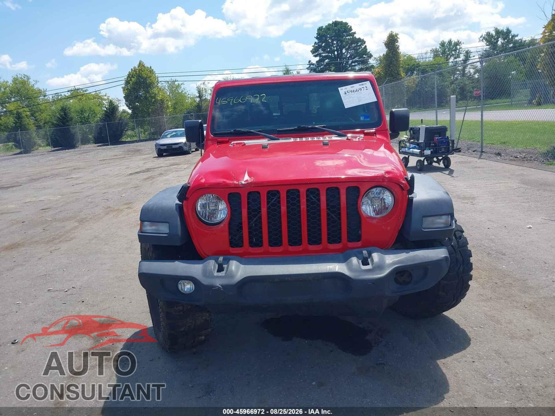 JEEP GLADIATOR 2020 - 1C6HJTAG7LL186434