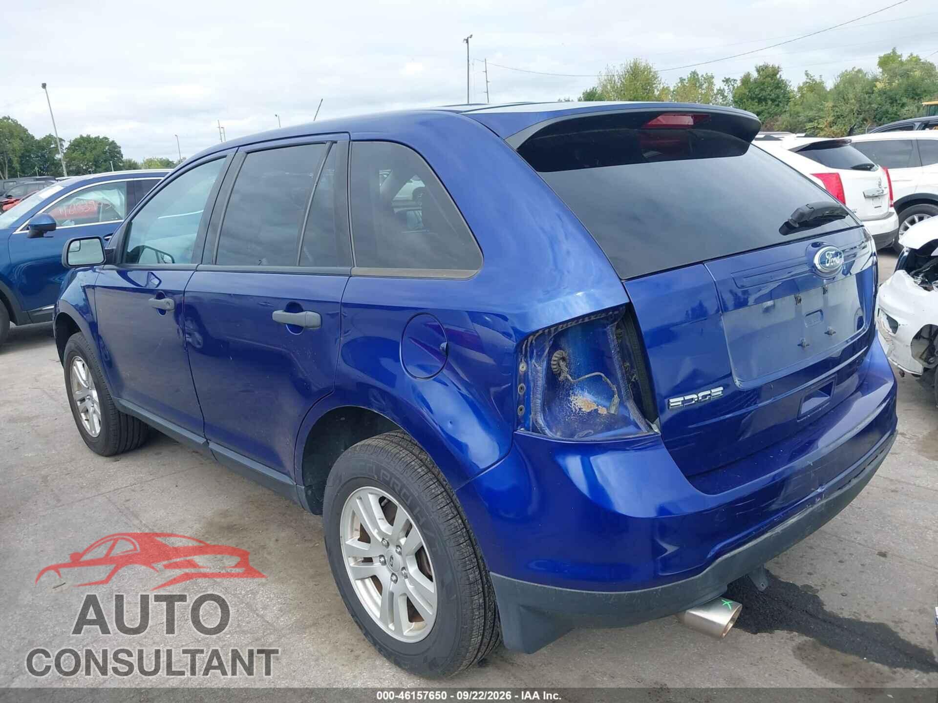 FORD EDGE 2013 - 2FMDK3GC6DBA02896