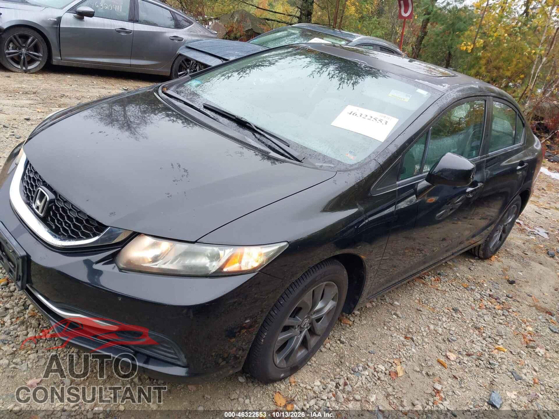 HONDA CIVIC 2013 - 2HGFB2F85DH521926