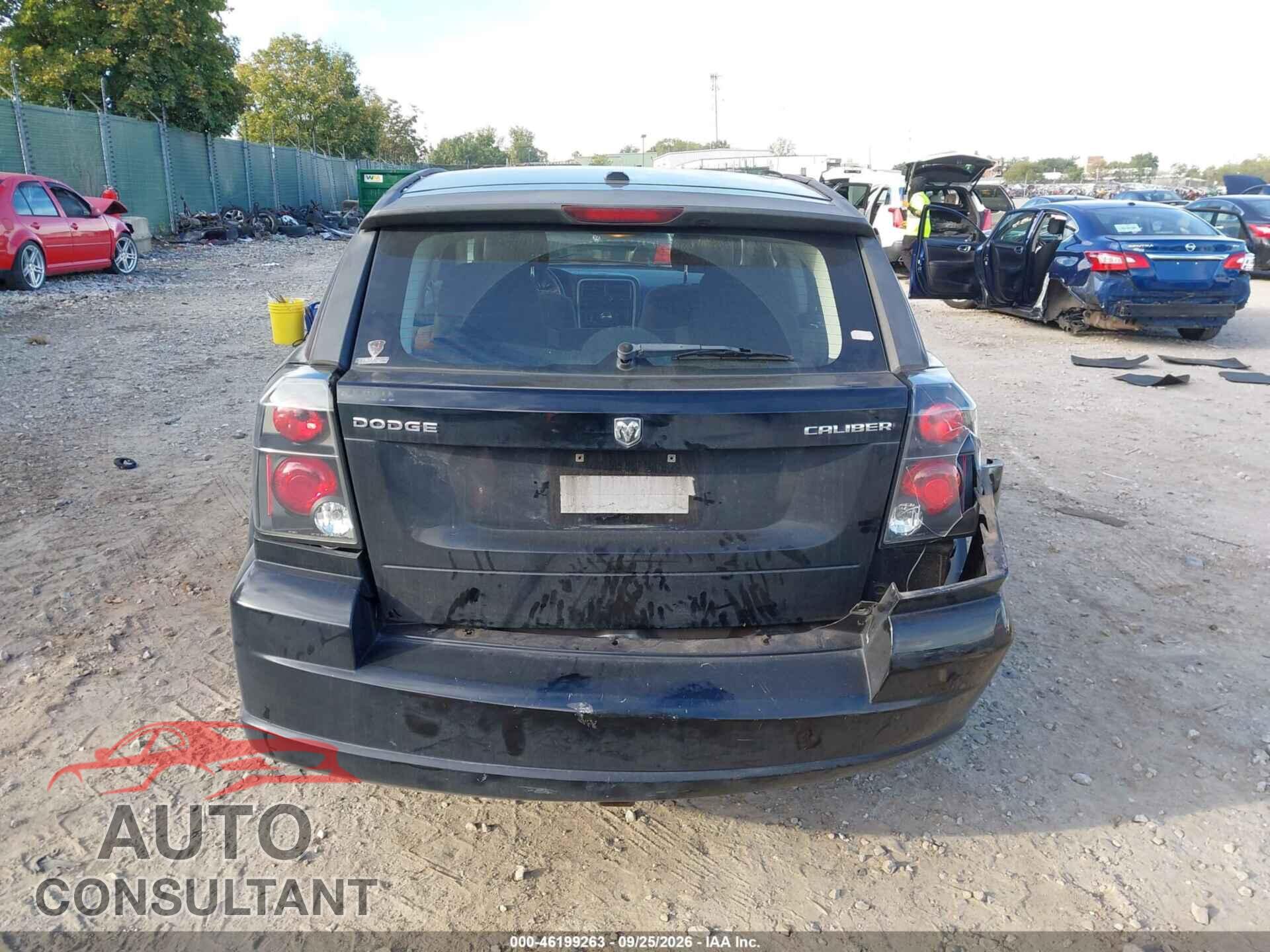 DODGE CALIBER 2012 - 1C3CDWBA9CD529118
