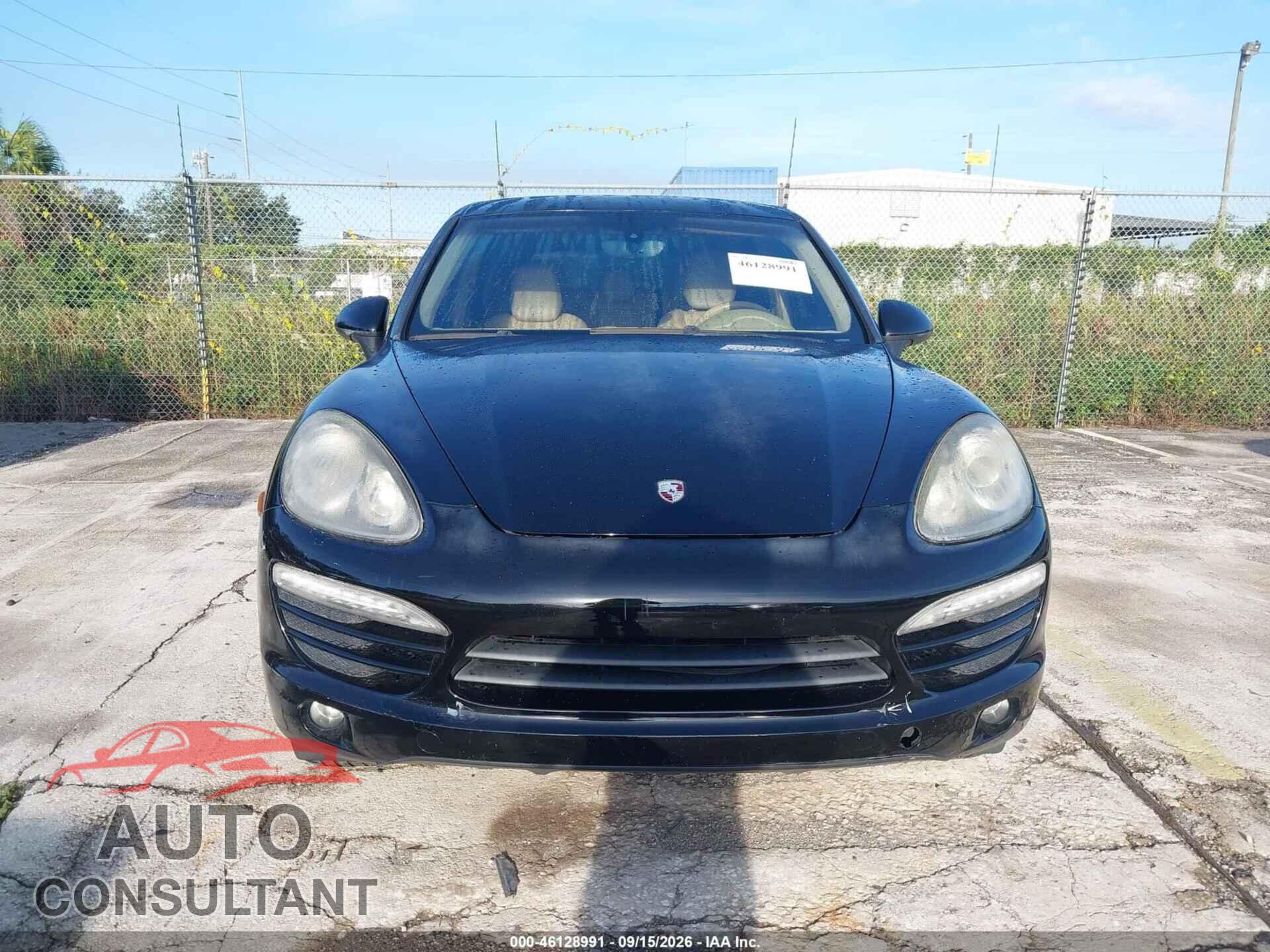 PORSCHE CAYENNE 2012 - WP1AA2A26CLA02639