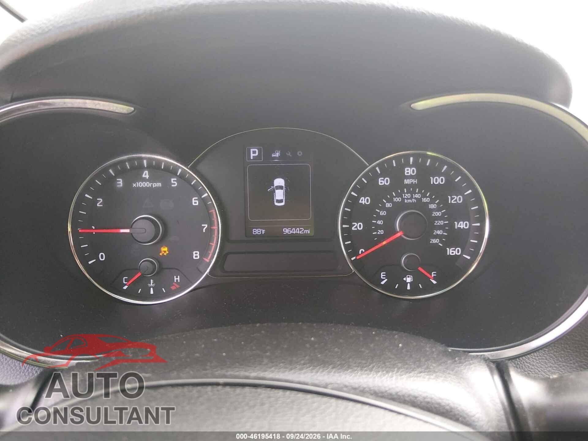 KIA FORTE 2017 - 3KPFL4A78HE074368
