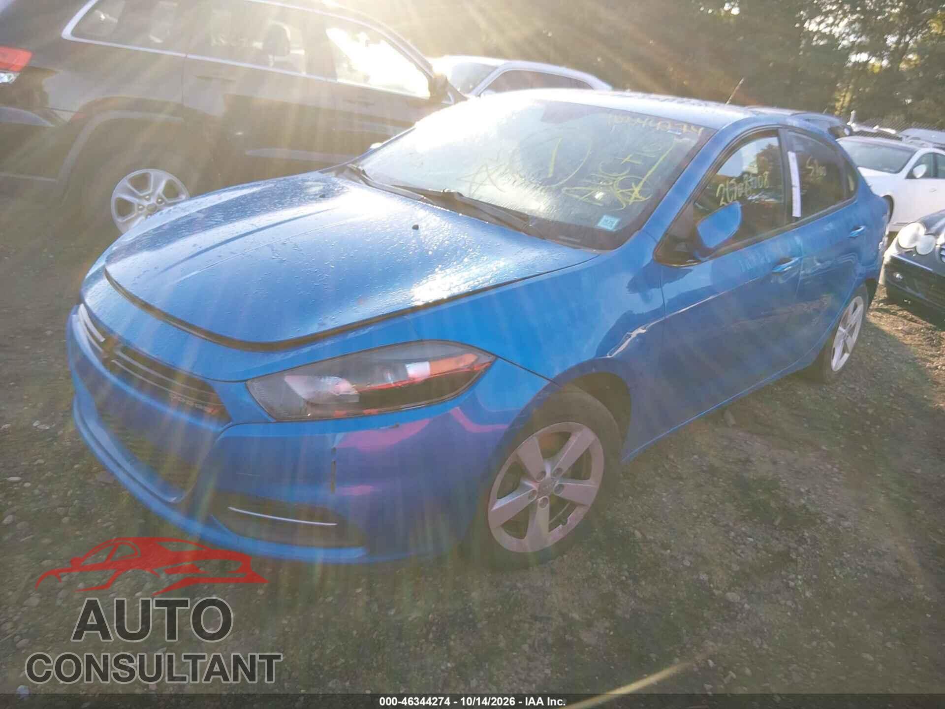 DODGE DART 2015 - 1C3CDFBB1FD415806