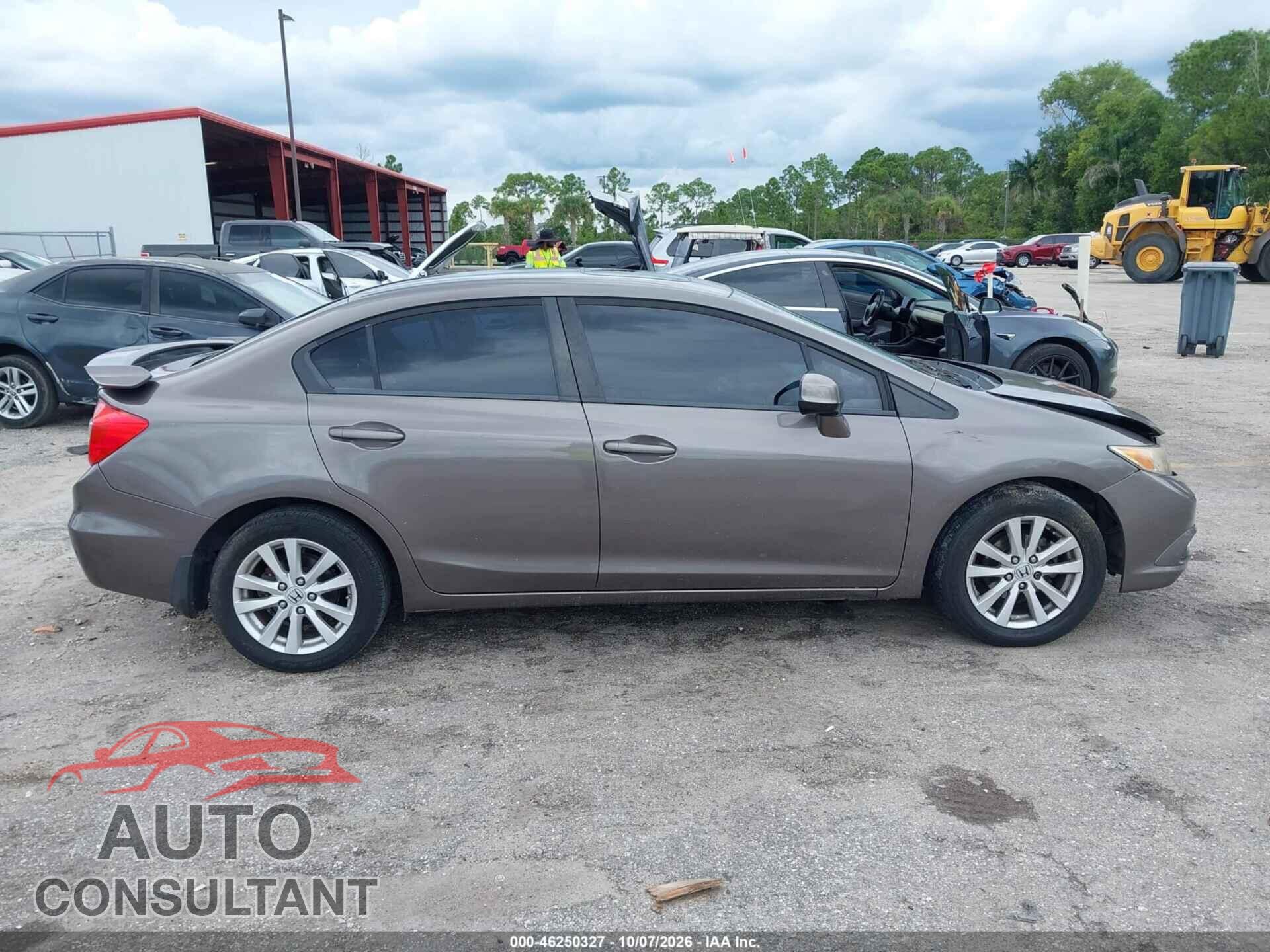 HONDA CIVIC 2012 - 2HGFB2F82CH534986