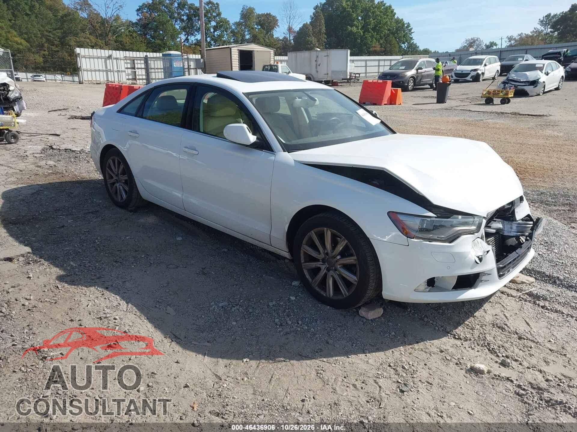 AUDI A6 2013 - WAUDFAFC4DN046136