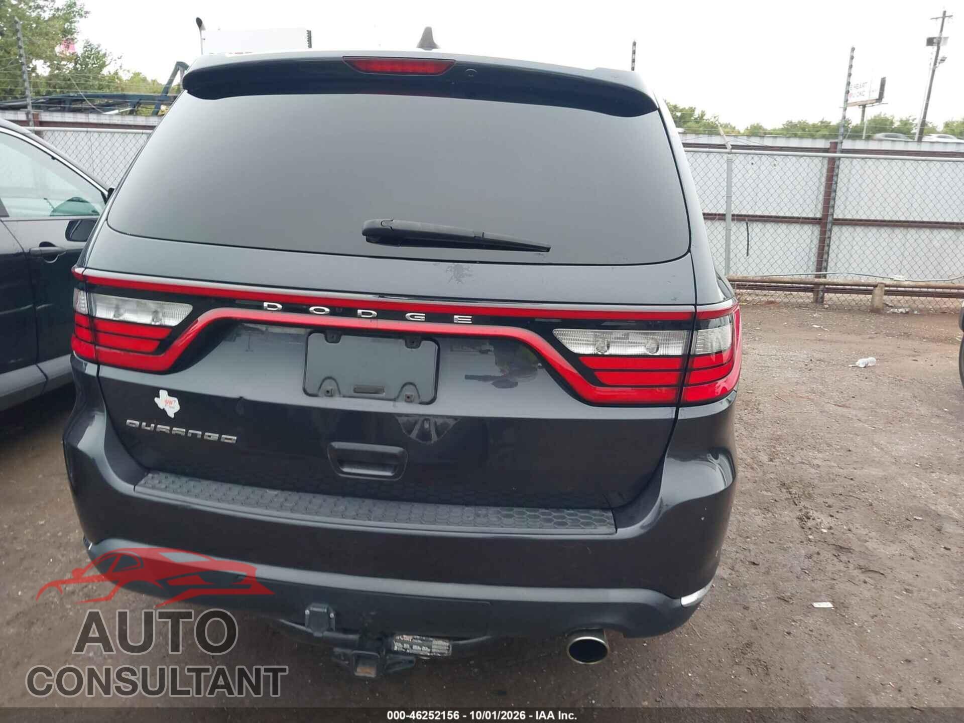 DODGE DURANGO 2016 - 1C4RDHAG8GC387086