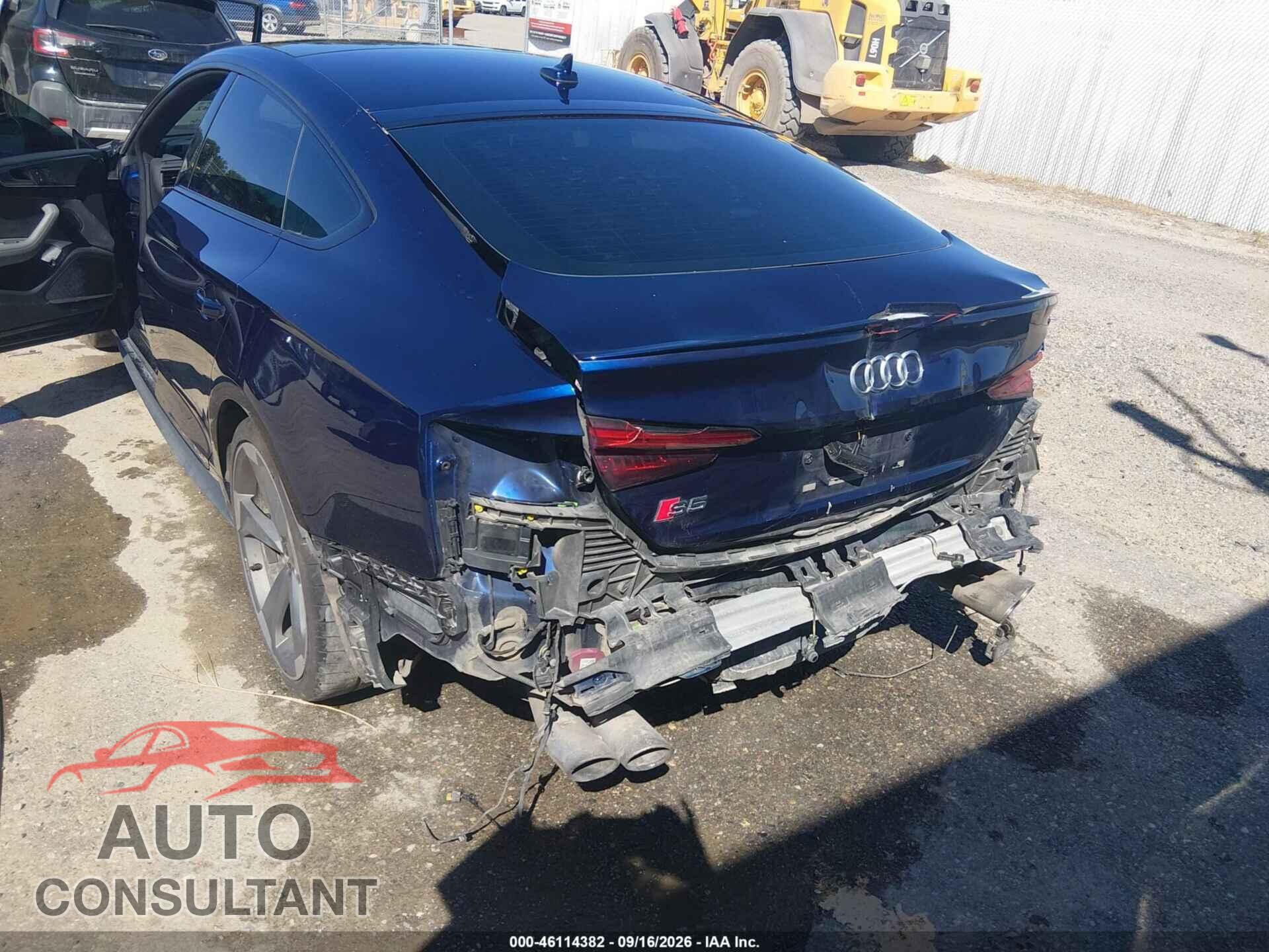 AUDI S5 2019 - WAUC4CF54KA003418