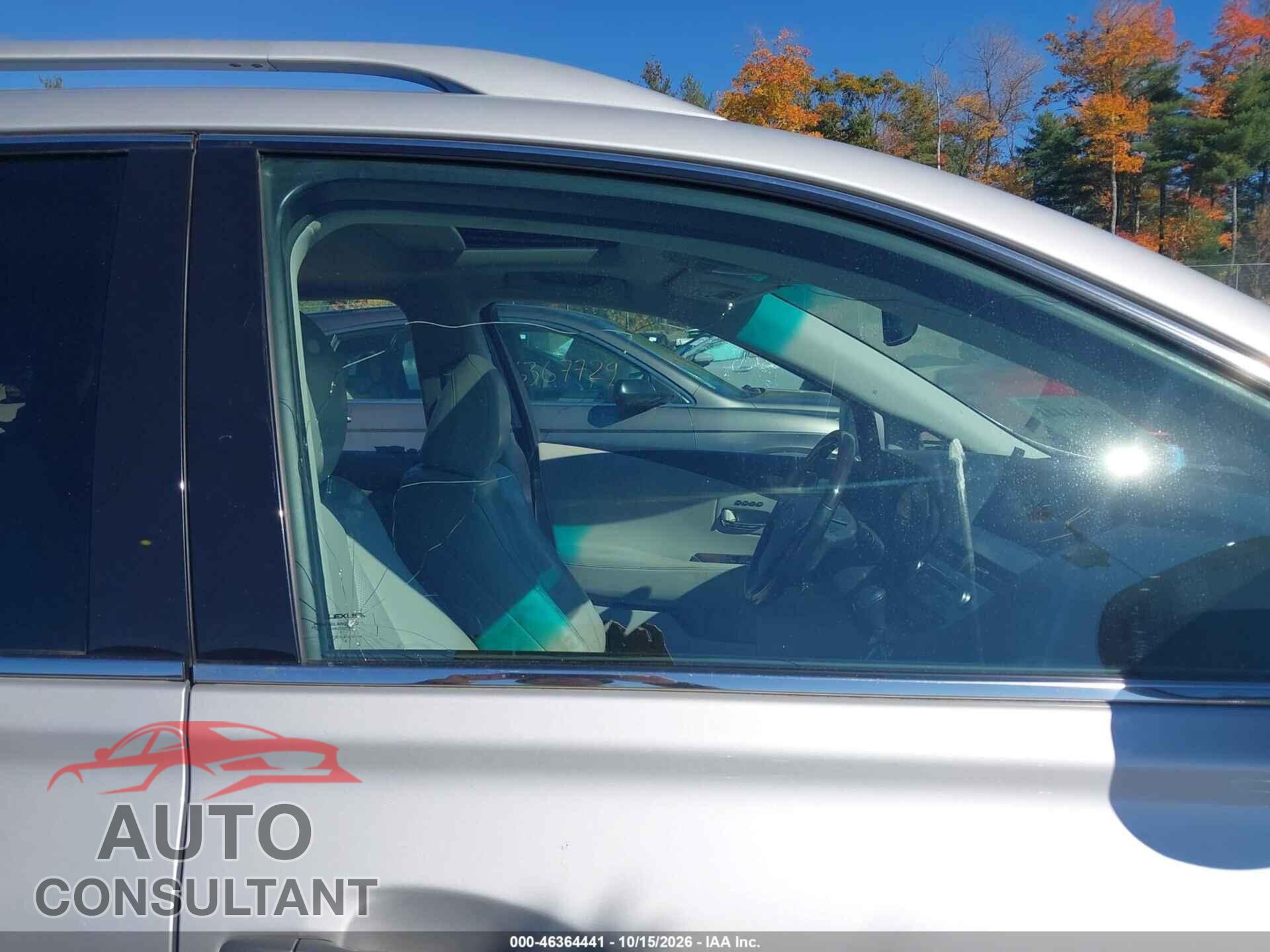 LEXUS RX 350 2012 - 2T2BK1BA2CC123741