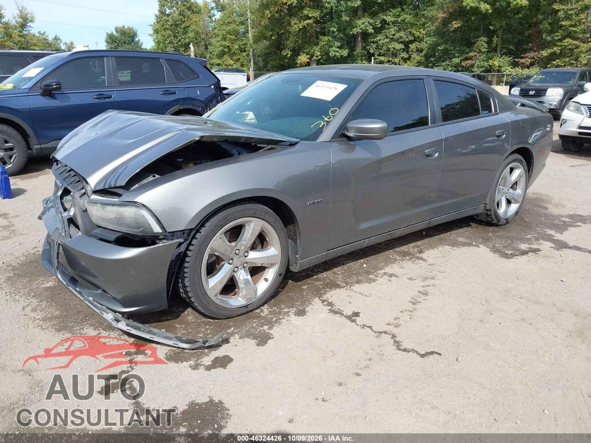 DODGE CHARGER 2012 - 2C3CDXCT2CH276992