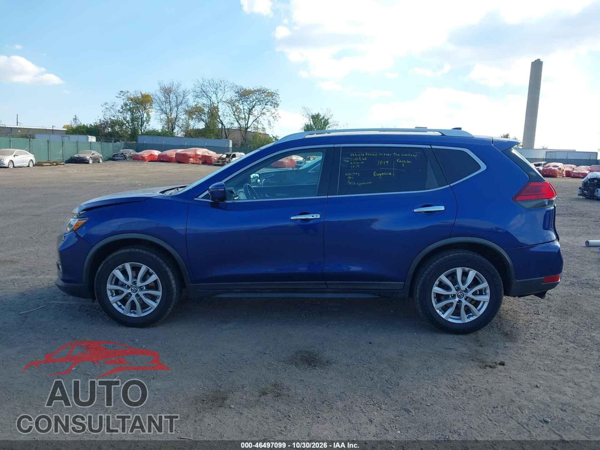 NISSAN ROGUE 2017 - KNMAT2MV5HP615451