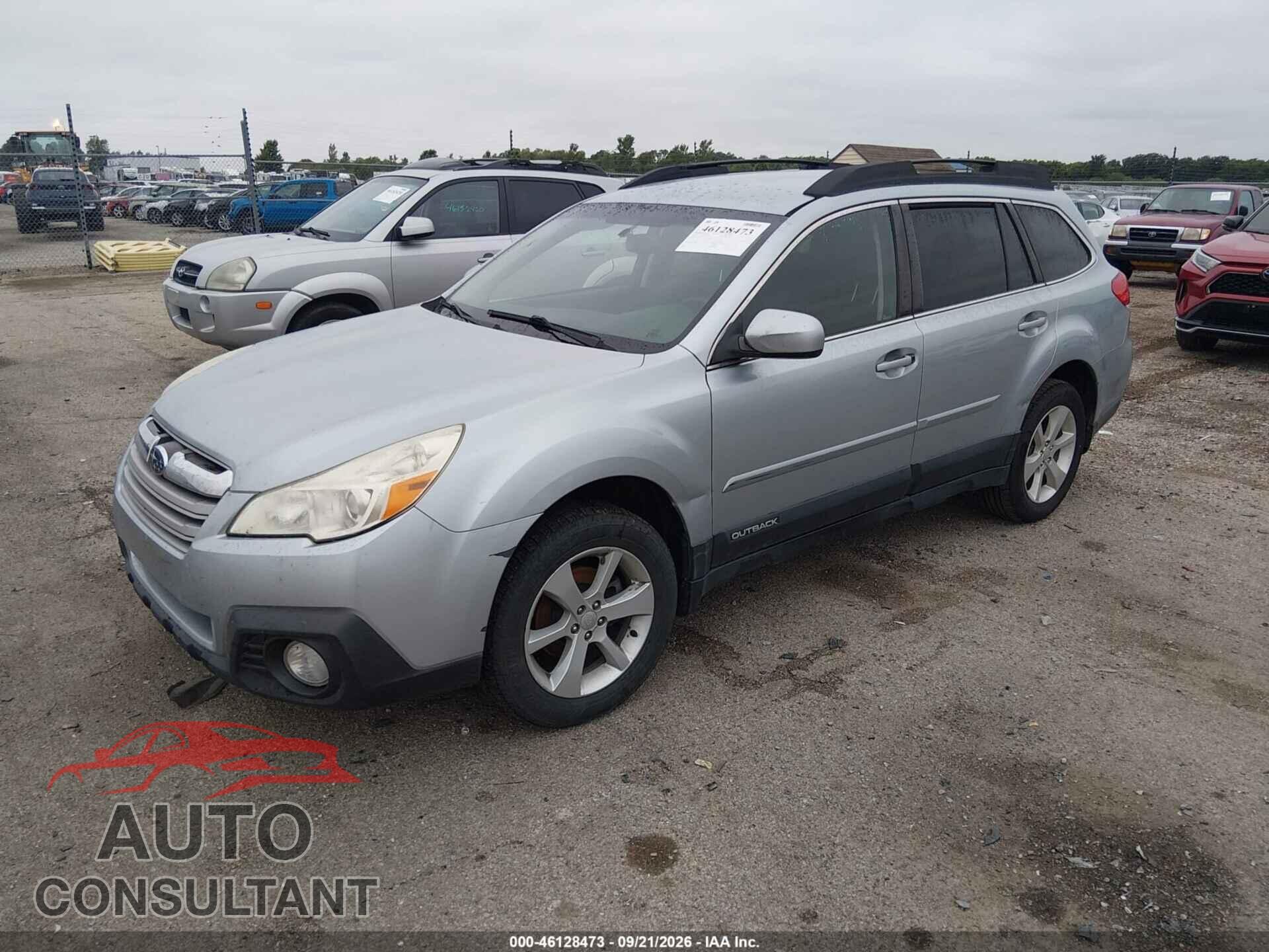 SUBARU OUTBACK 2013 - 4S4BRCCC8D3249281