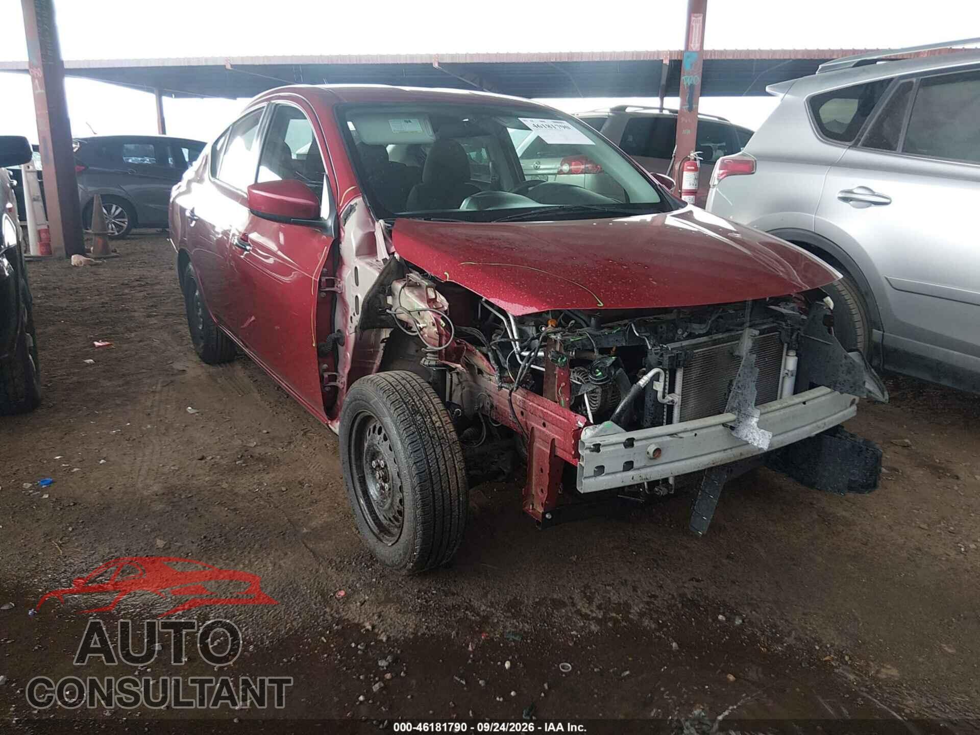 NISSAN VERSA 2019 - 3N1CN7AP3KL856551