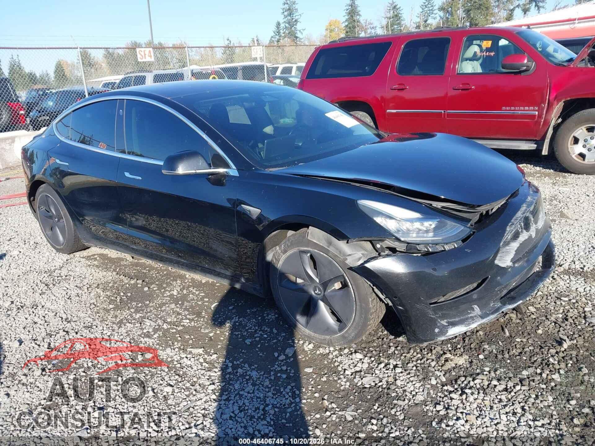 TESLA MODEL 3 2018 - 5YJ3E1EA9JF078575
