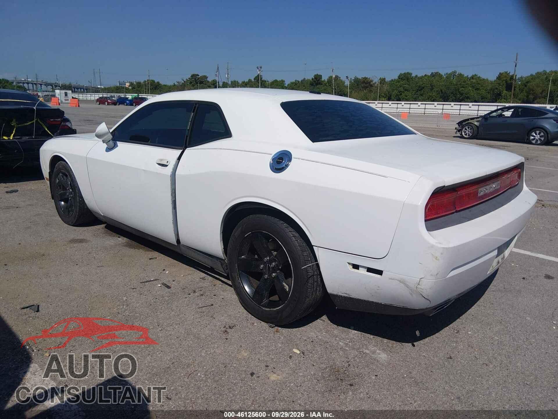 DODGE CHALLENGER 2013 - 2C3CDYAG7DH569512