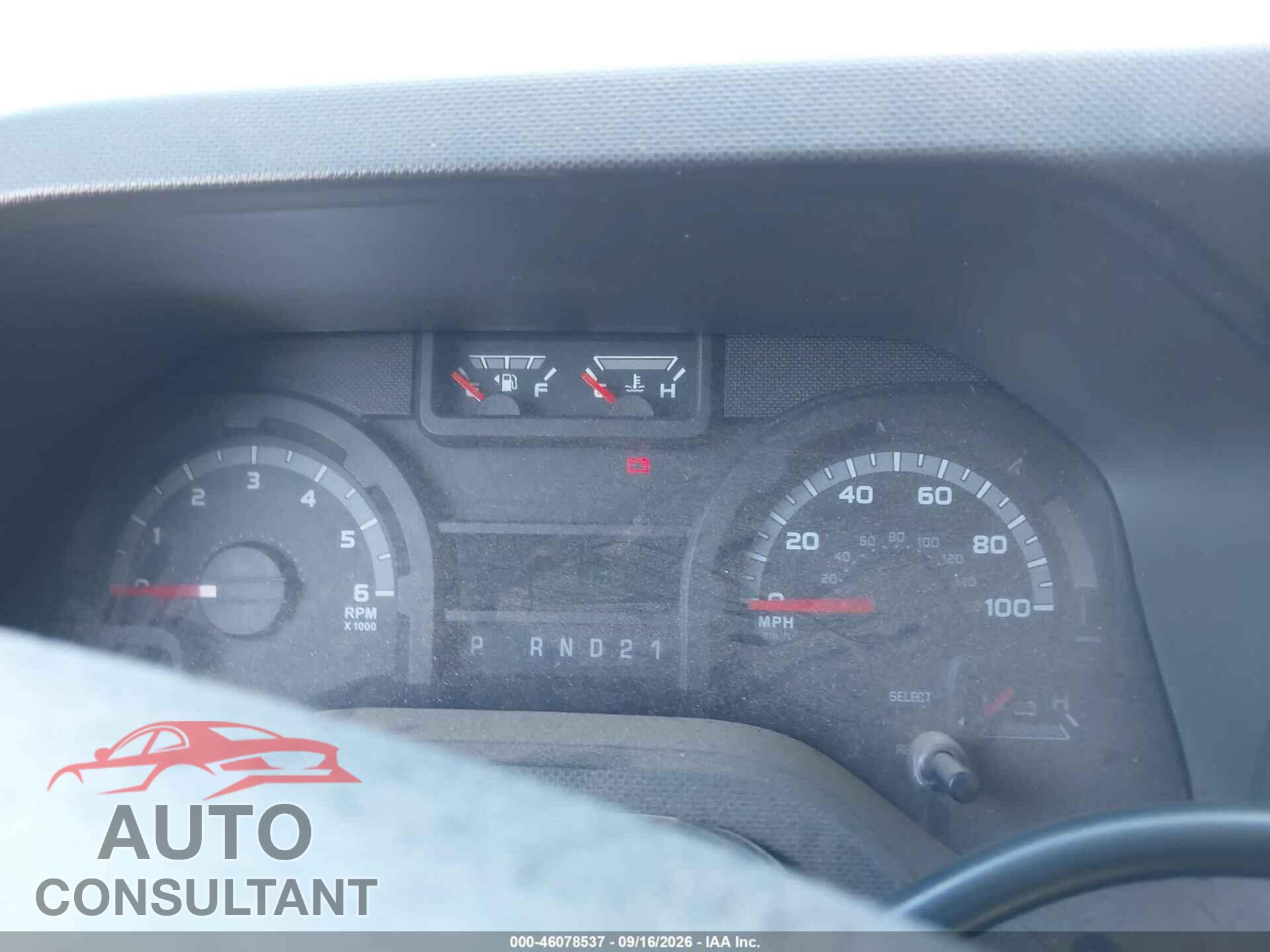 FORD E-250 2011 - 1FTNE2EWXBDB16124