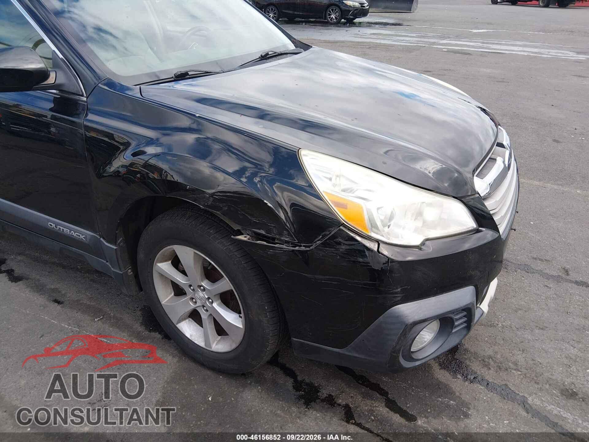 SUBARU OUTBACK 2013 - 4S4BRBKC8D3290814