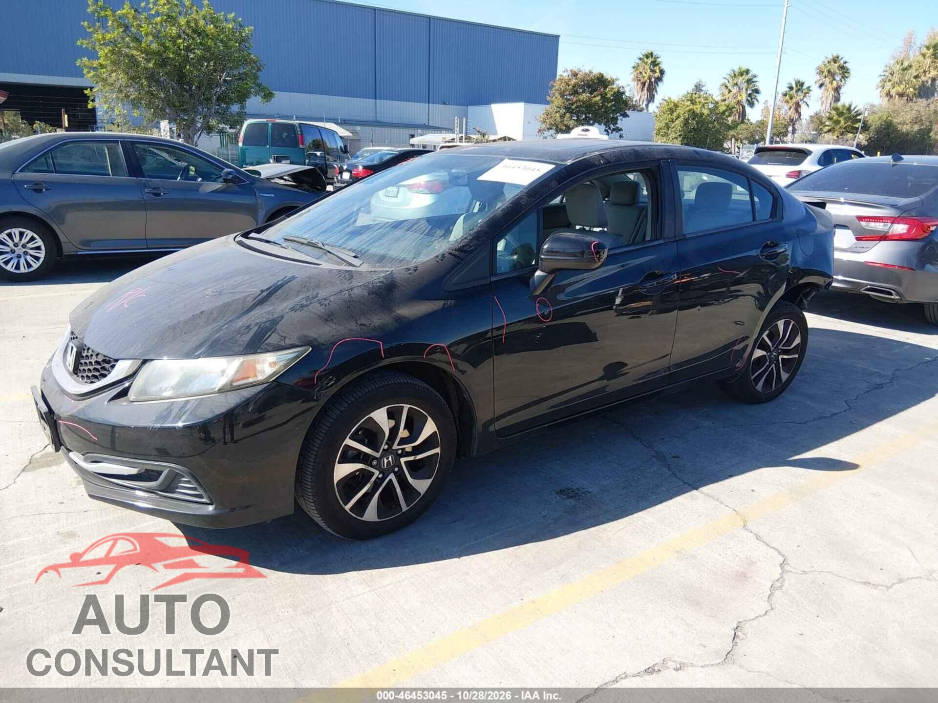 HONDA CIVIC 2015 - 19XFB2F80FE276742