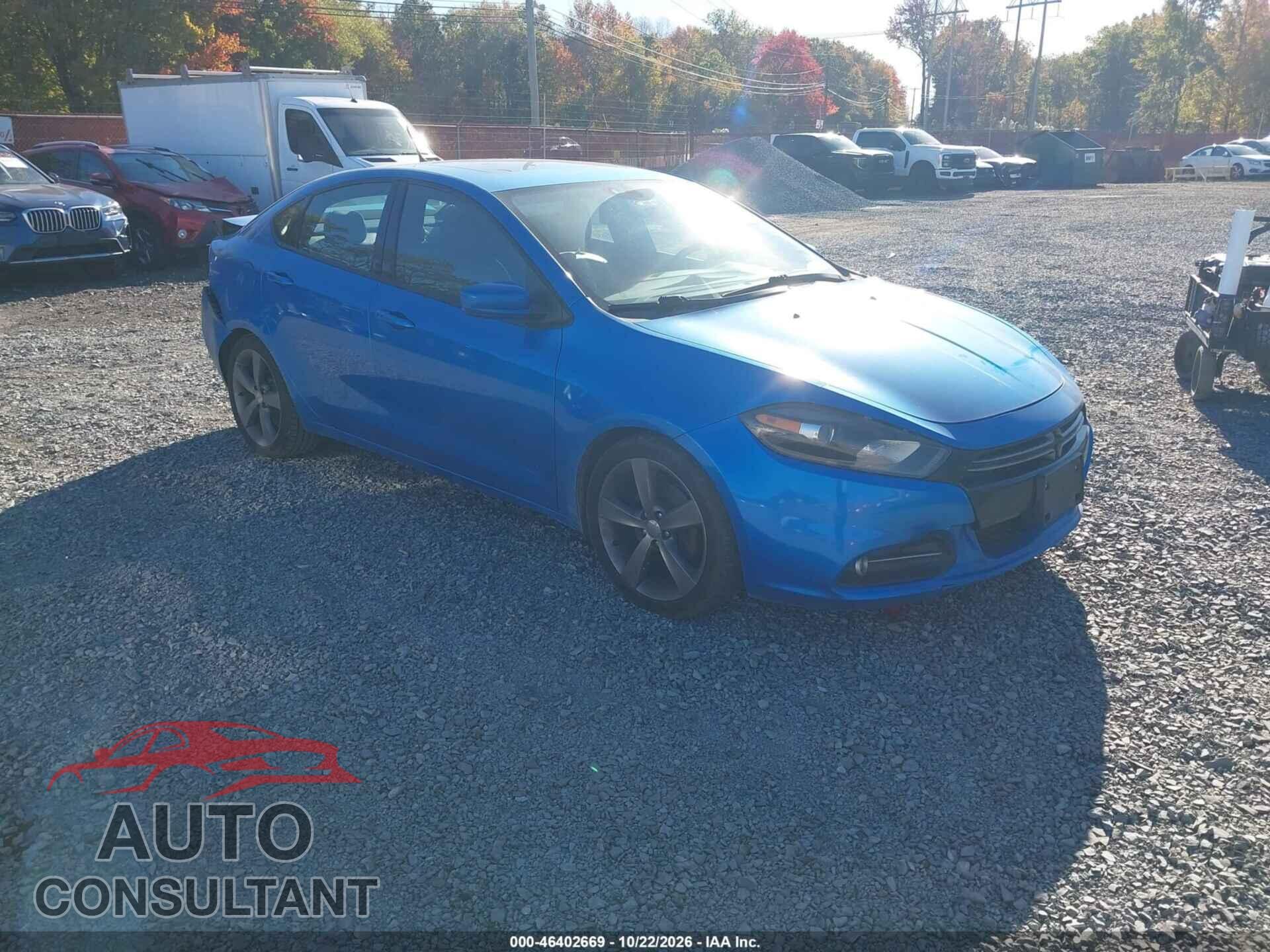 DODGE DART 2015 - 1C3CDFEB0FD421768