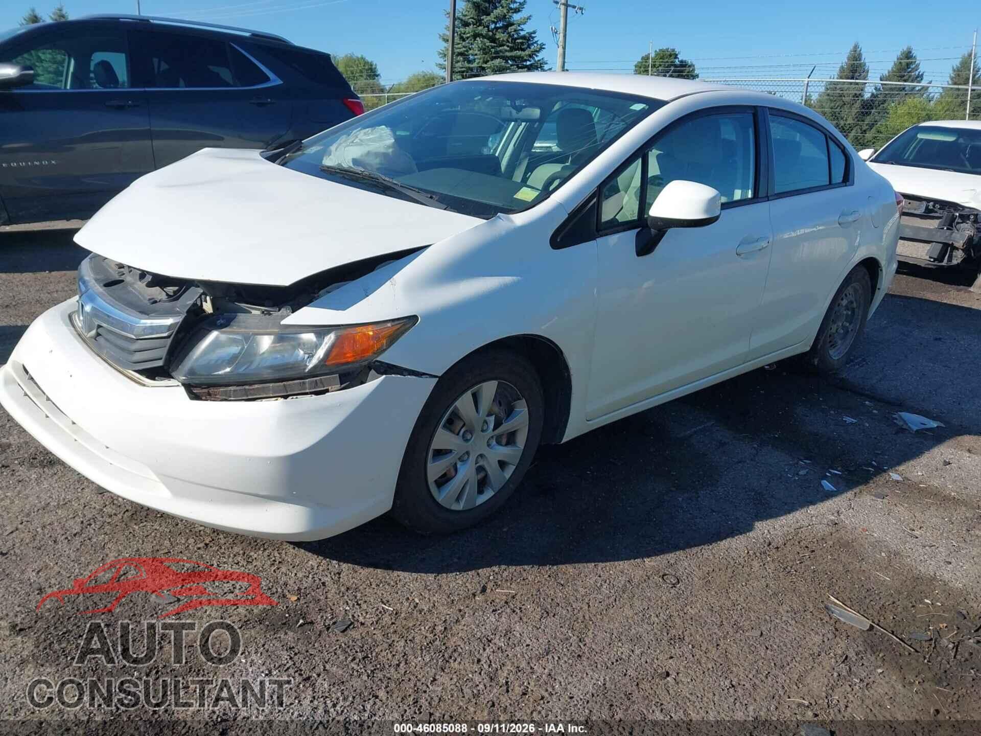 HONDA CIVIC 2012 - 2HGFB2F53CH577450