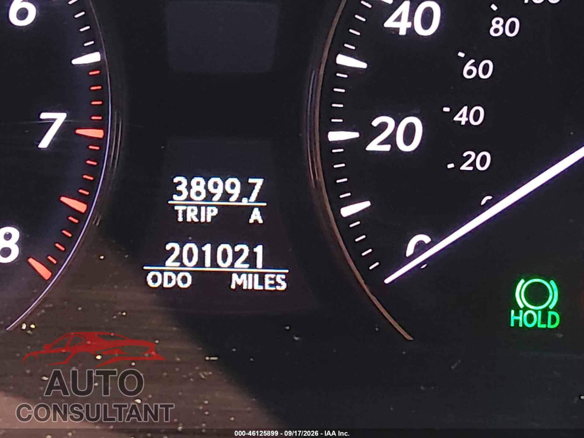 LEXUS LS 460 2010 - JTHBL5EF2A5100713