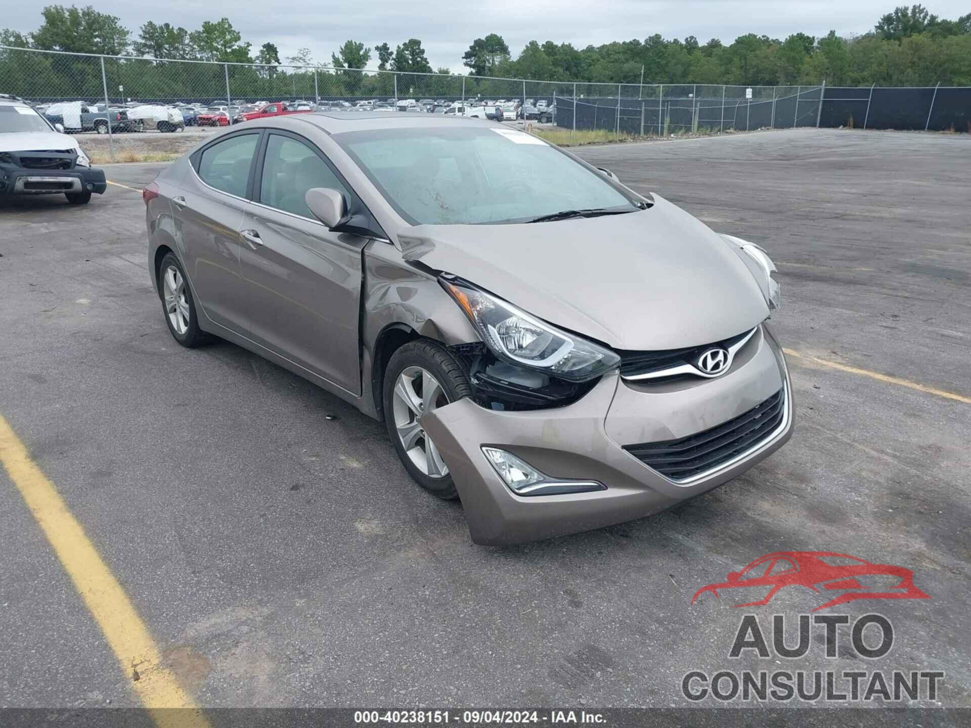 HYUNDAI ELANTRA 2016 - 5NPDH4AE8GH677323