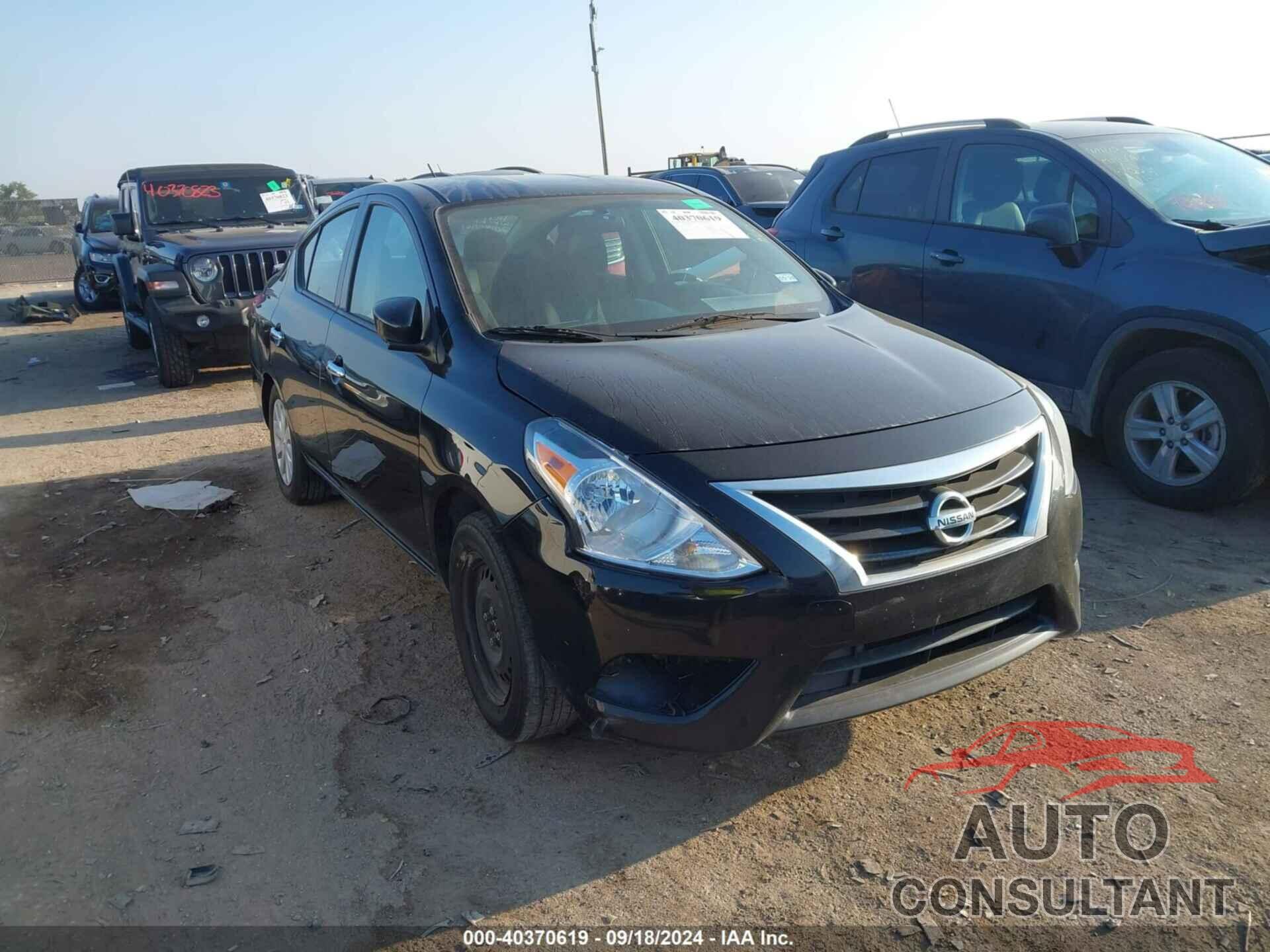 NISSAN VERSA 2019 - 3N1CN7APXKL826933