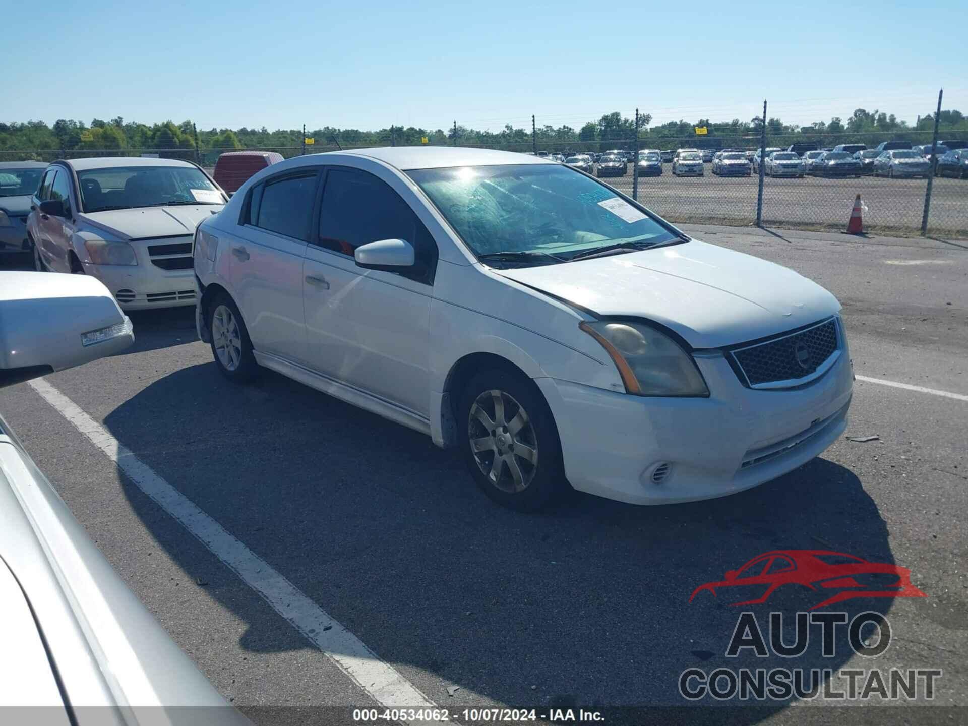 NISSAN SENTRA 2012 - 3N1AB6AP0CL700866