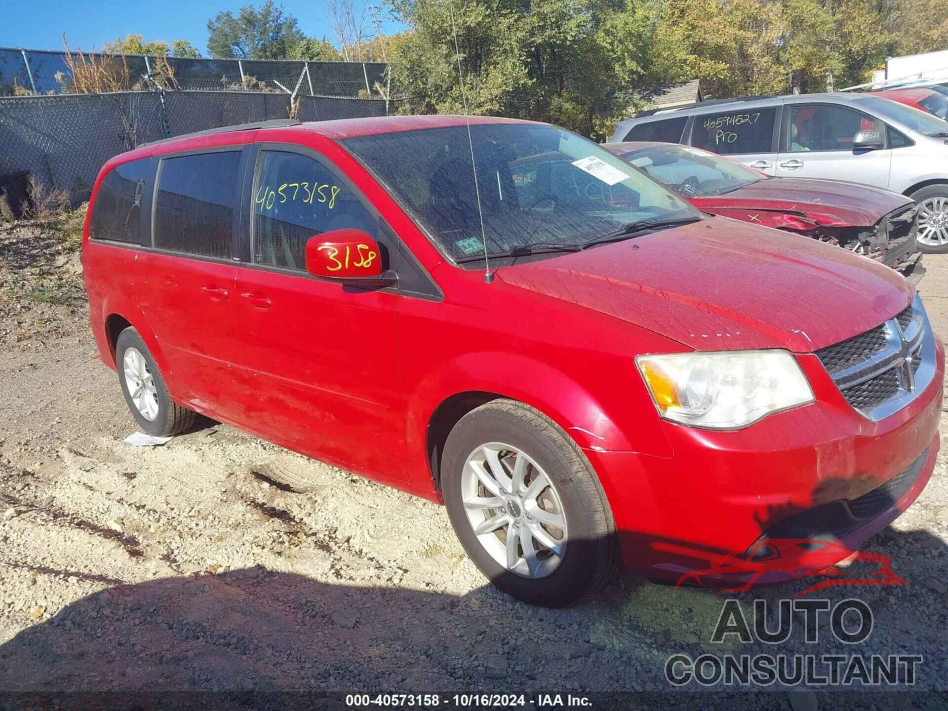 DODGE GRAND CARAVAN 2013 - 2C4RDGCG0DR686615