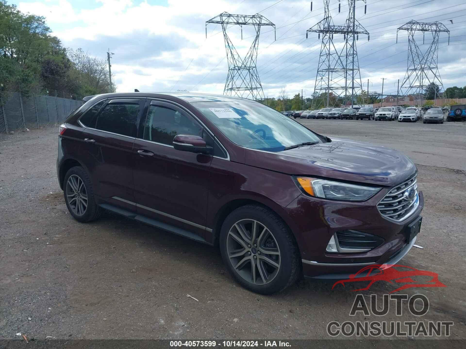 FORD EDGE 2019 - 2FMPK4K99KBC45288