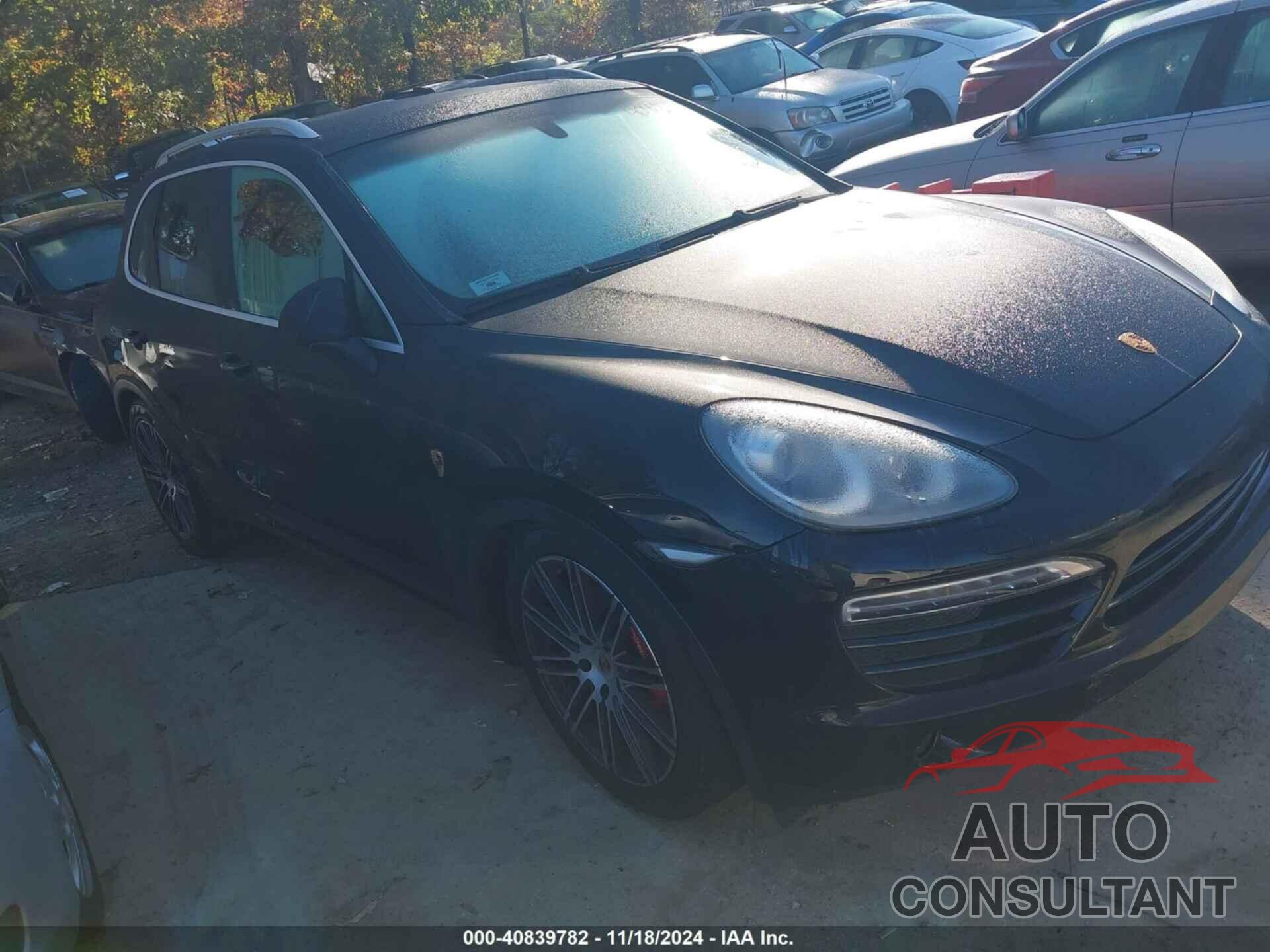 PORSCHE CAYENNE 2011 - WP1AB2A23BLA53138