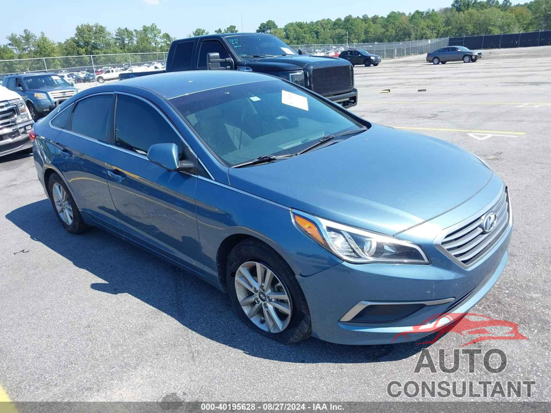 HYUNDAI SONATA 2017 - 5NPE24AF6HH452396