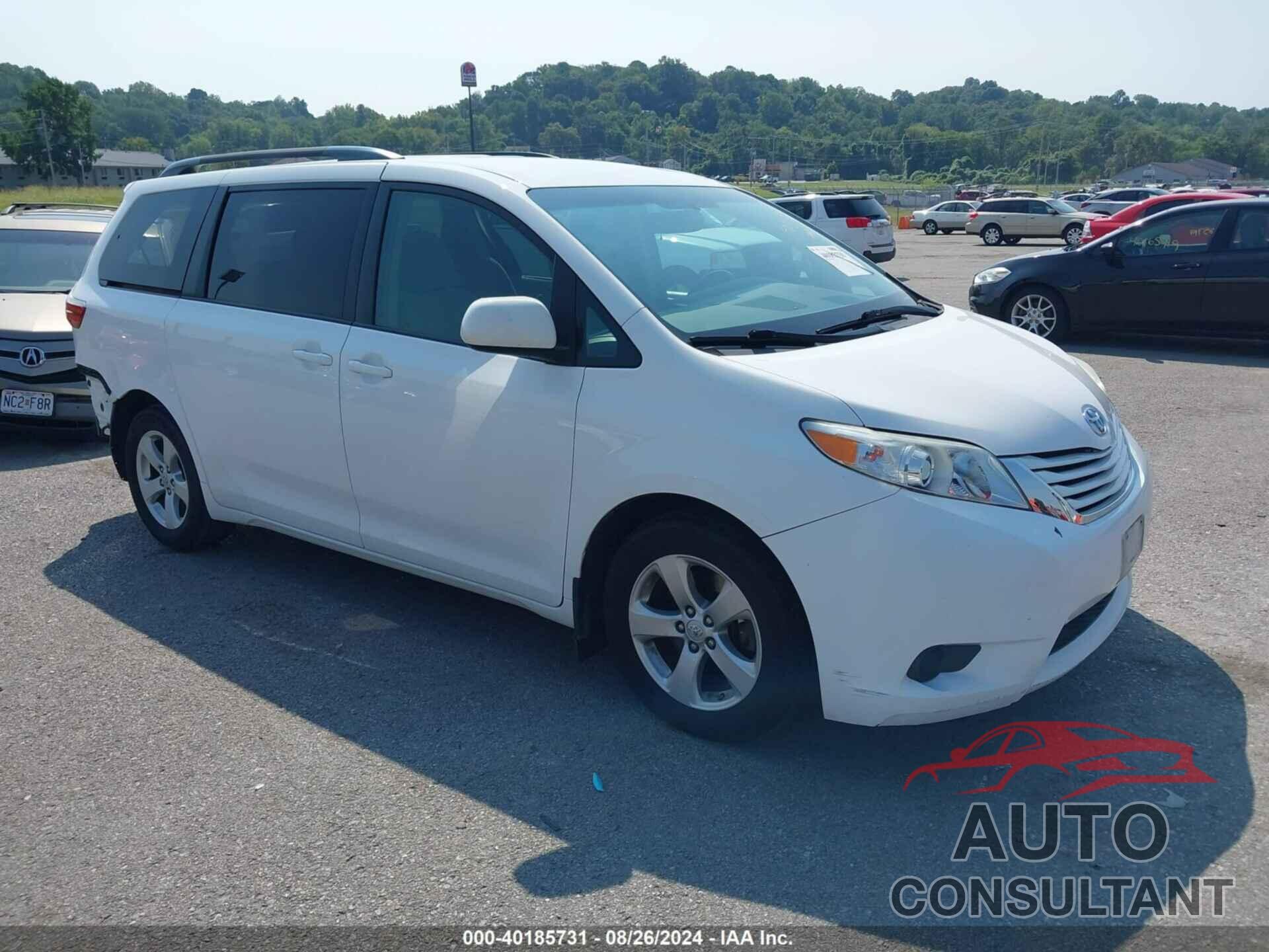 TOYOTA SIENNA 2017 - 5TDKZ3DC5HS795074