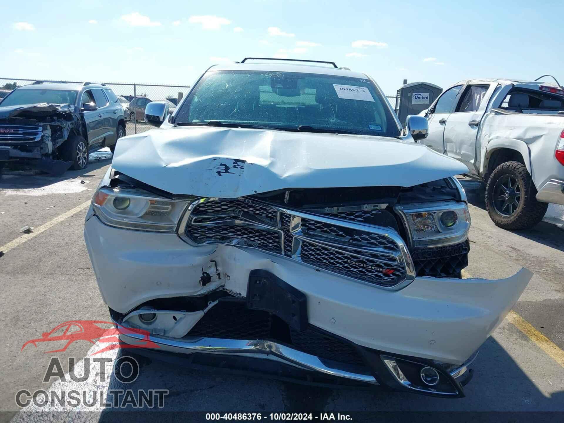 DODGE DURANGO 2018 - 1C4RDHEG3JC132976
