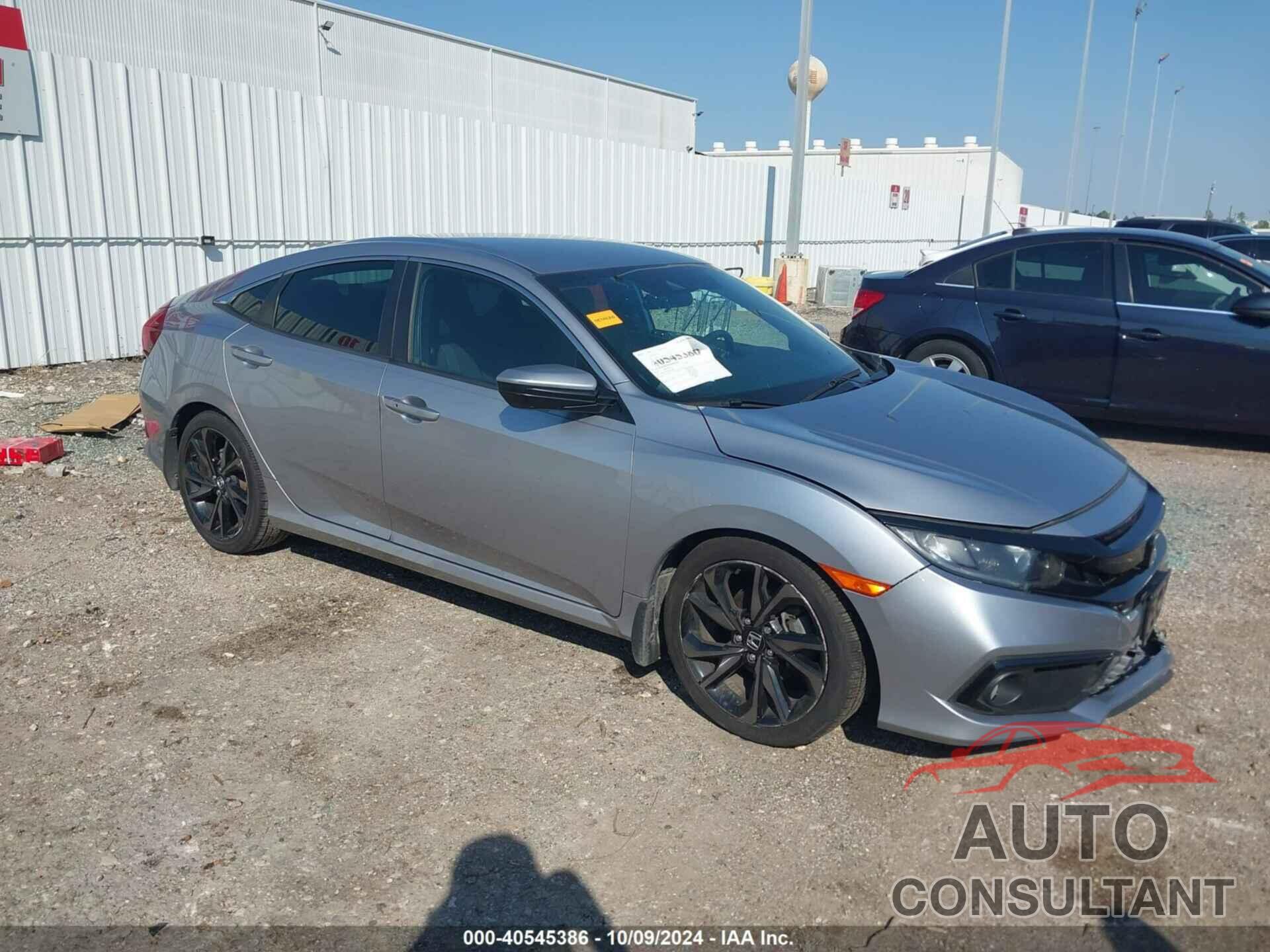 HONDA CIVIC 2019 - 2HGFC2F84KH503461