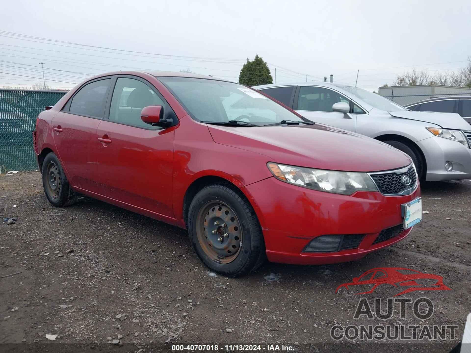 KIA FORTE 2012 - KNAFU4A2XC5593392