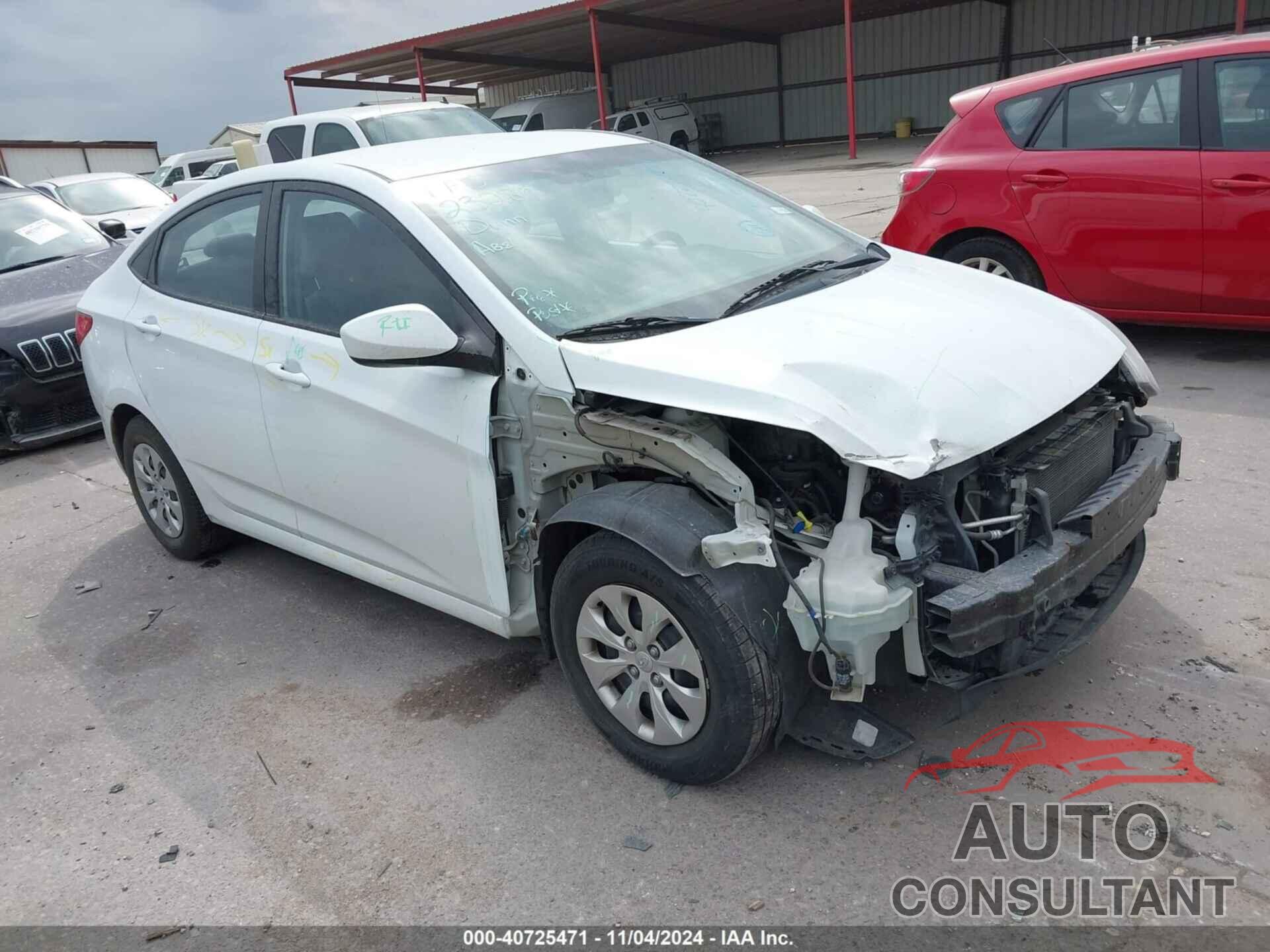 HYUNDAI ACCENT 2016 - KMHCT4AE1GU061801