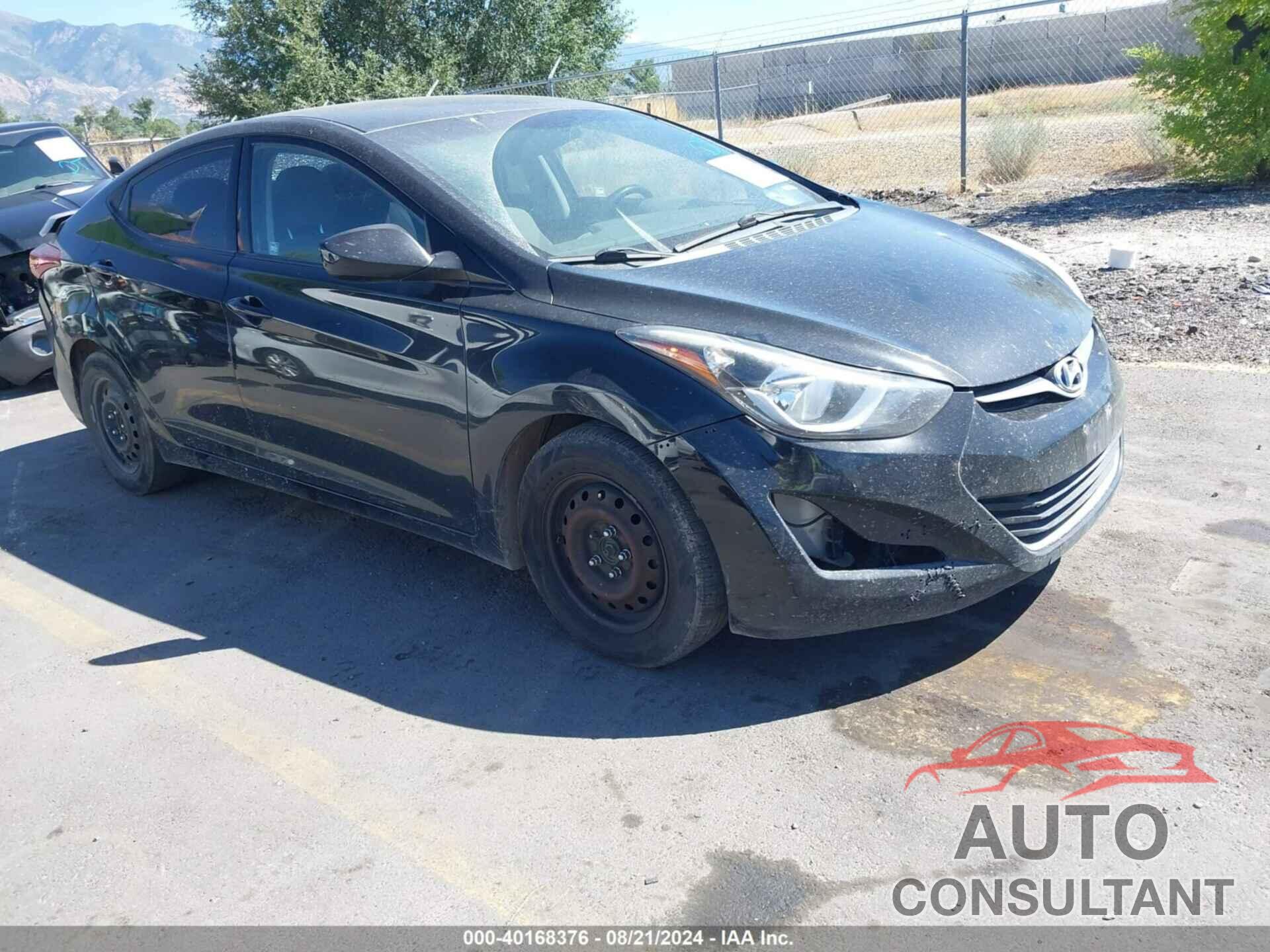 HYUNDAI ELANTRA 2016 - 5NPDH4AE7GH687700