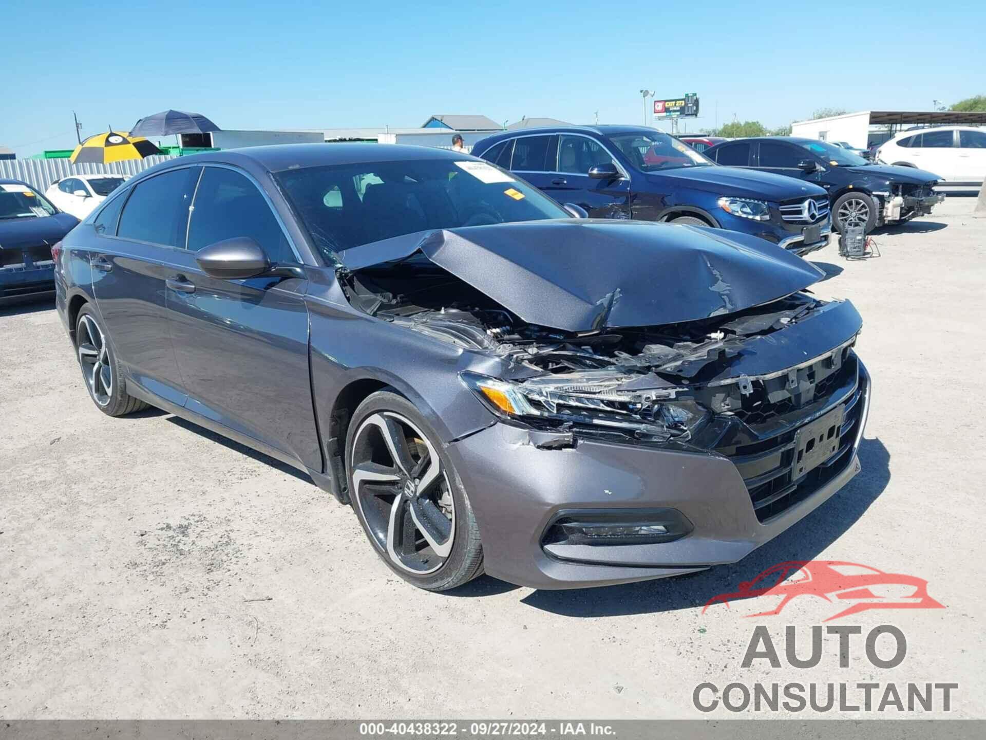 HONDA ACCORD 2019 - 1HGCV1F32KA086819