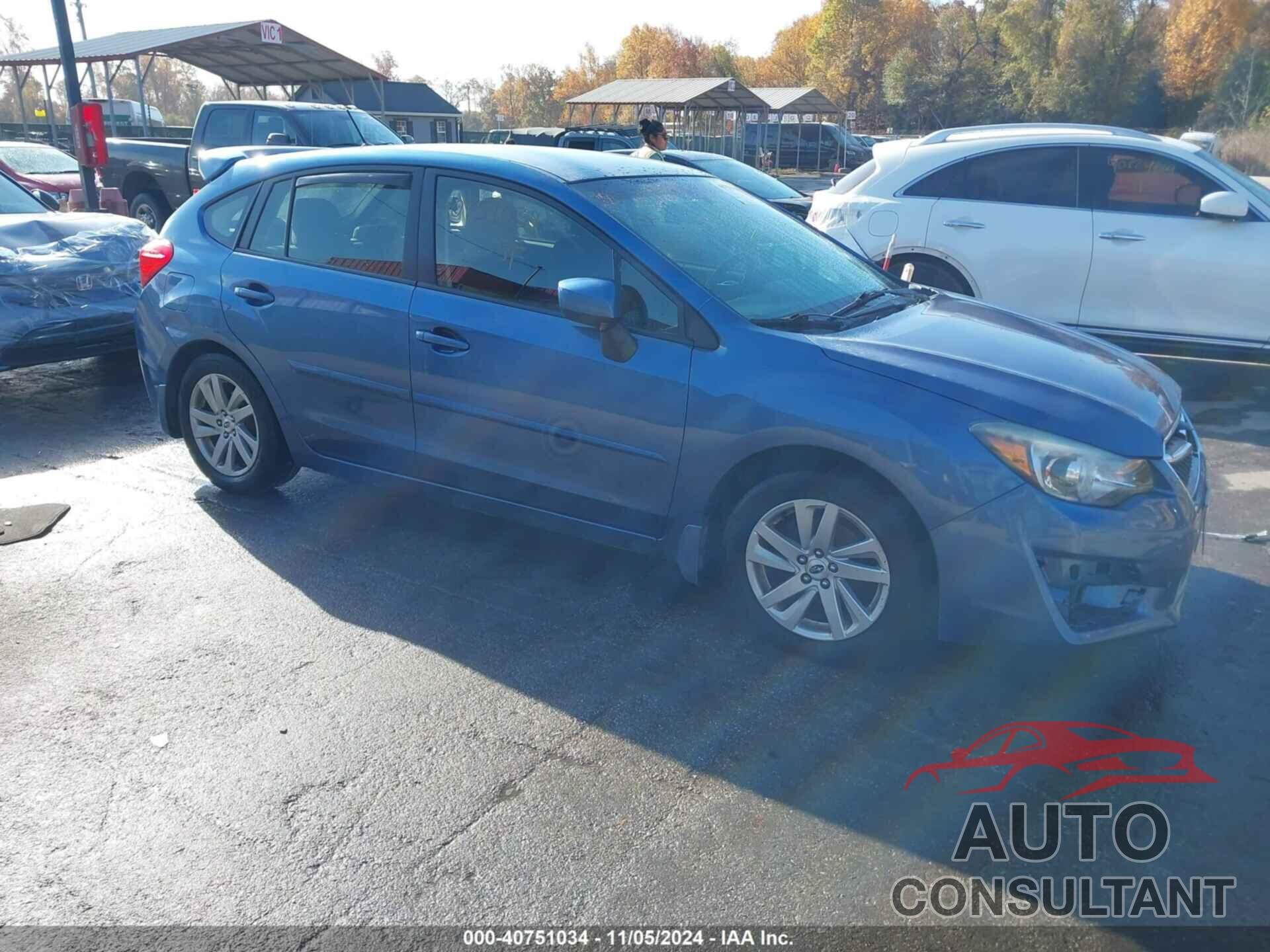 SUBARU IMPREZA 2016 - JF1GPAB67GH205513