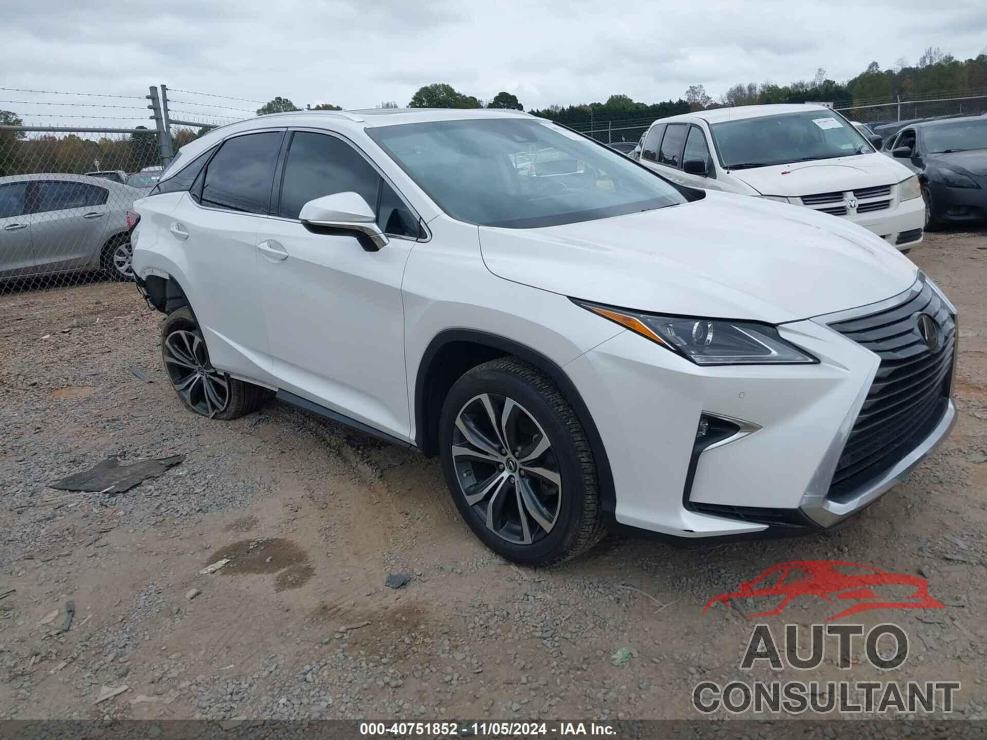 LEXUS RX 350 2019 - 2T2ZZMCA5KC127470