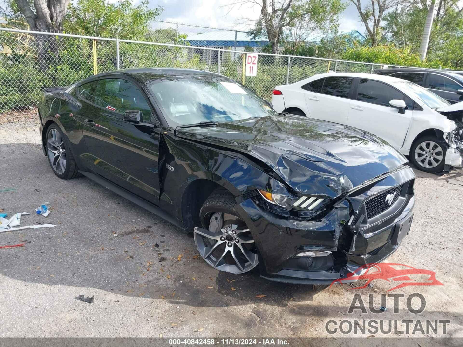 FORD MUSTANG 2017 - 1FA6P8CF1H5262537