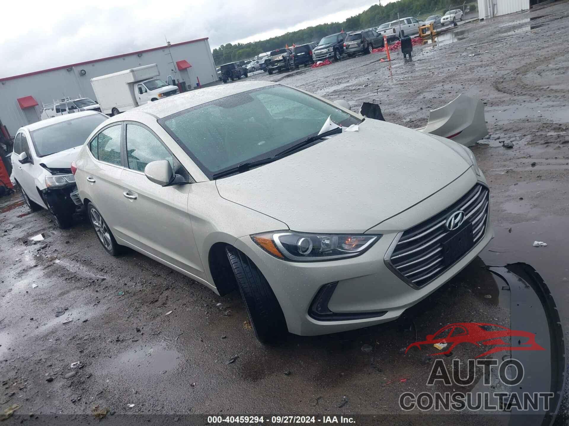 HYUNDAI ELANTRA 2017 - KMHD84LF7HU160362