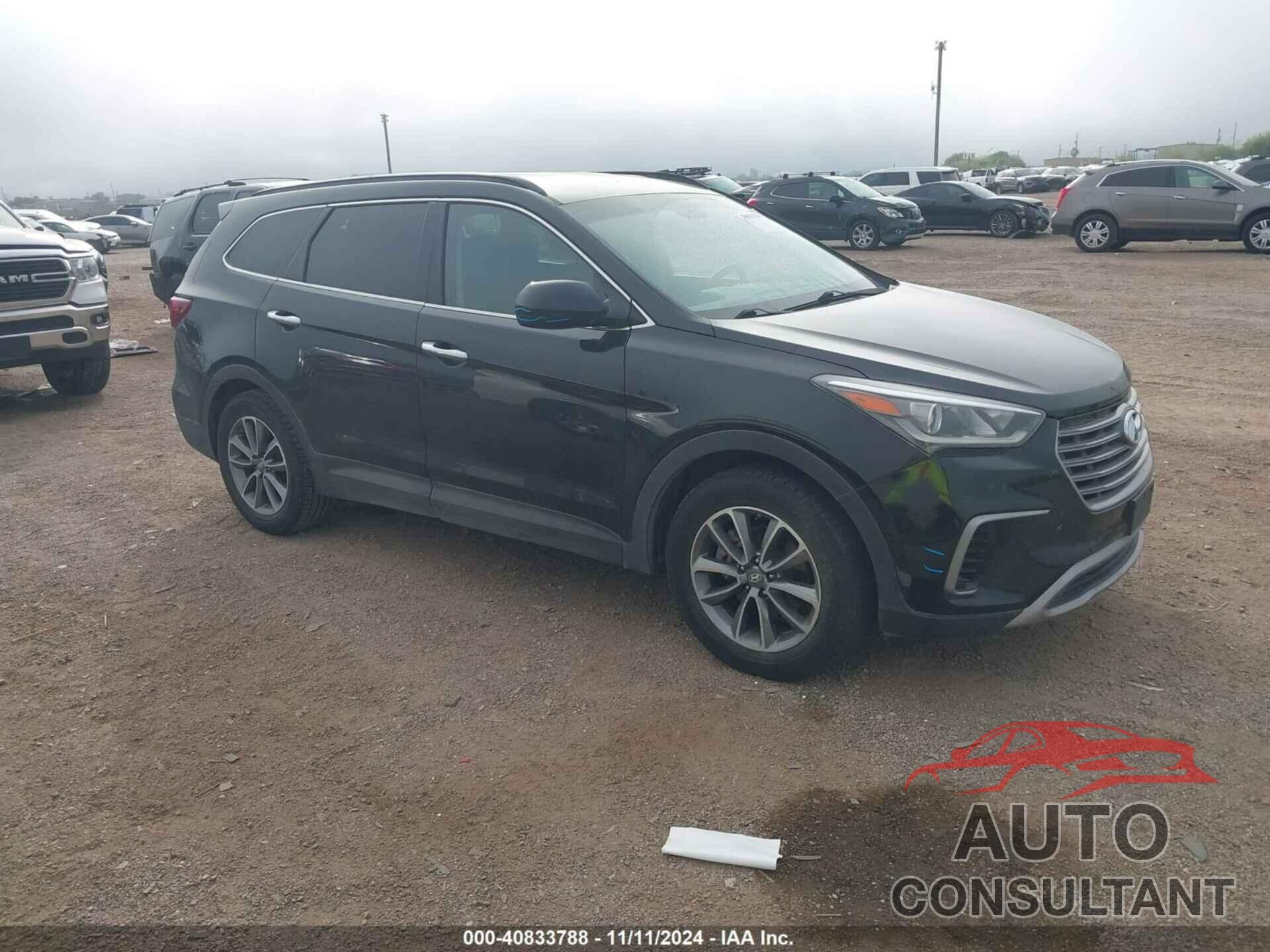 HYUNDAI SANTA FE 2017 - KM8SM4HF0HU194350