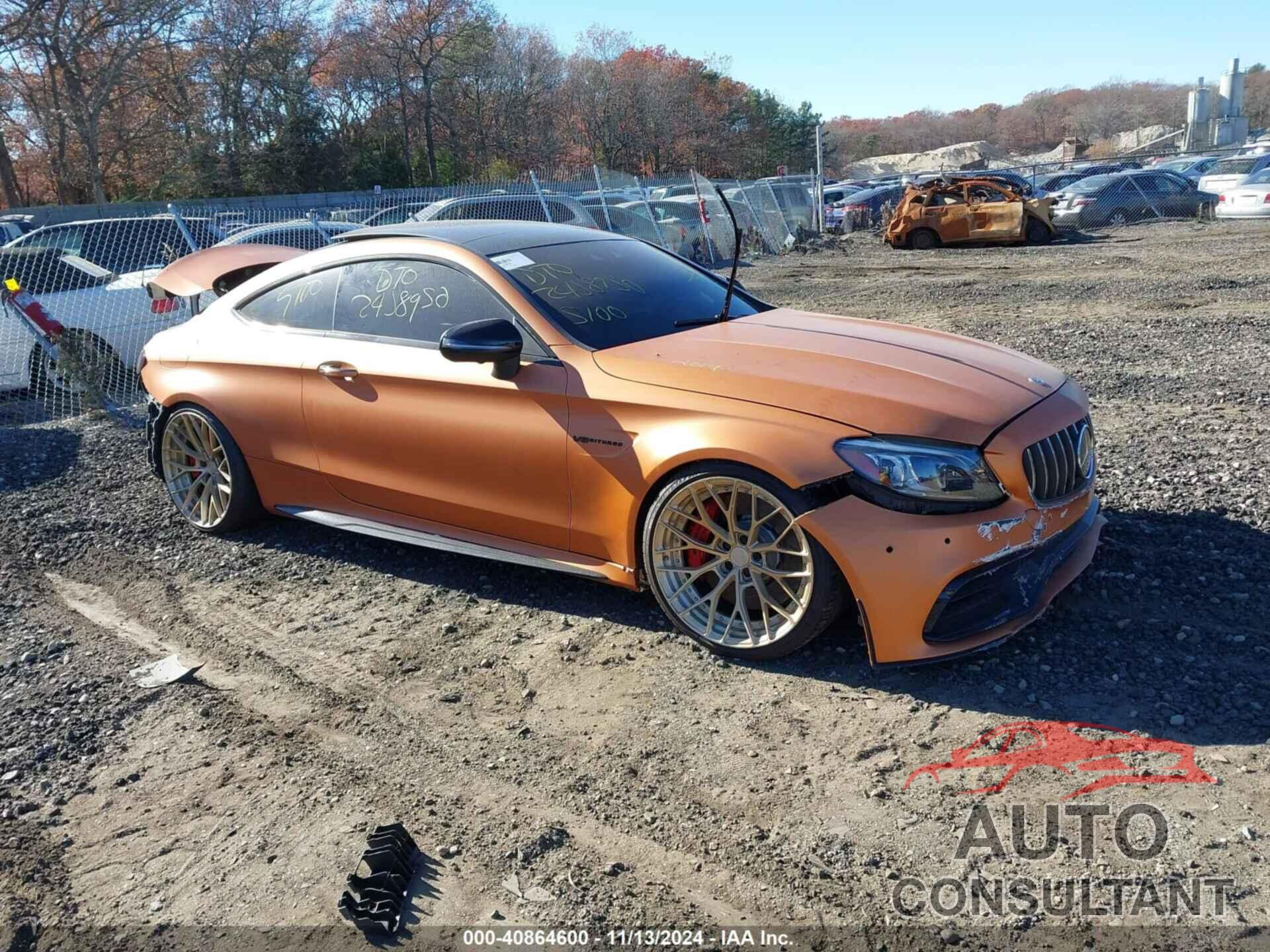 MERCEDES-BENZ AMG C 63 2019 - WDDWJ8HB6KF846103