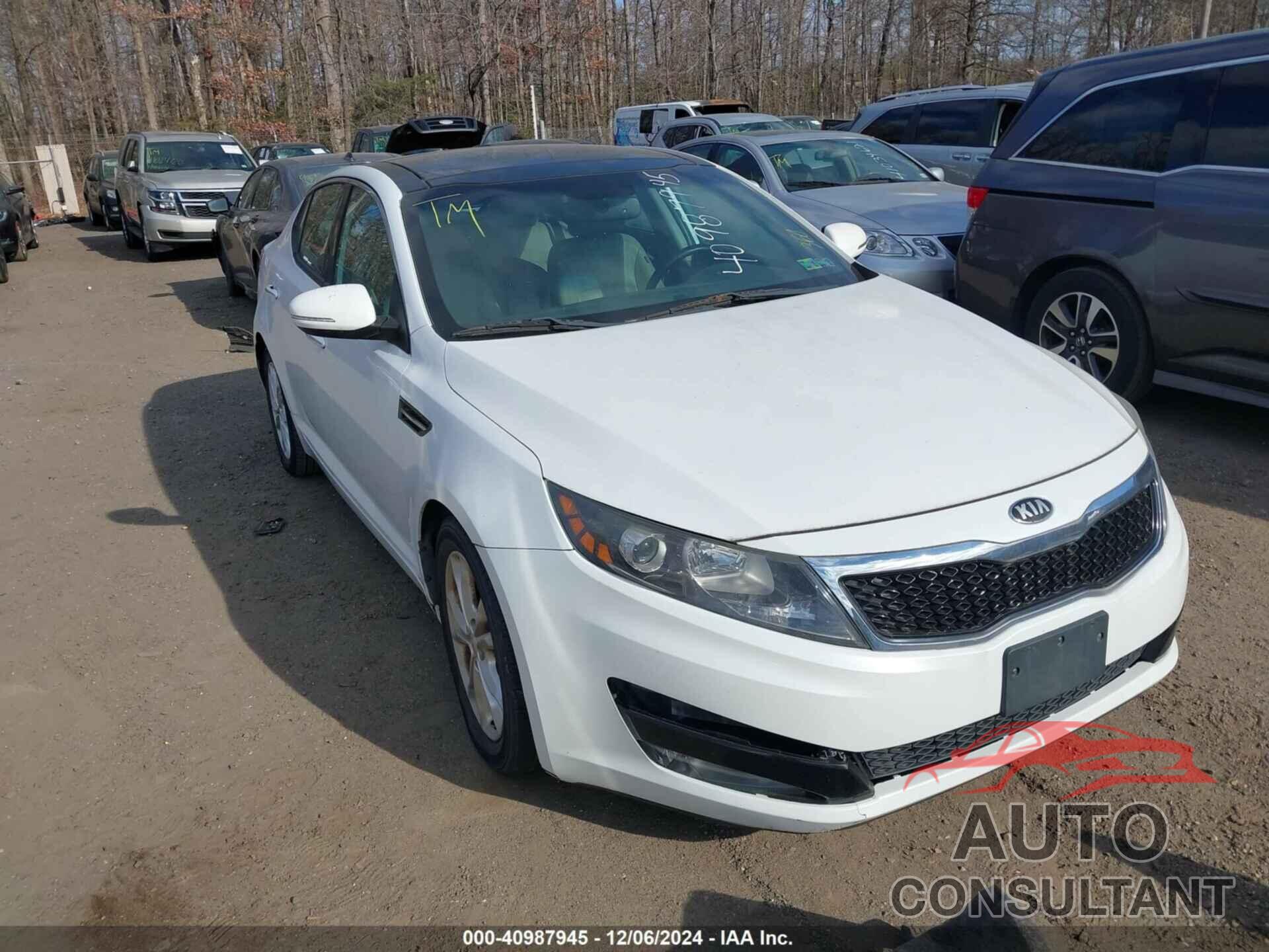 KIA OPTIMA 2013 - 5XXGN4A71DG117433