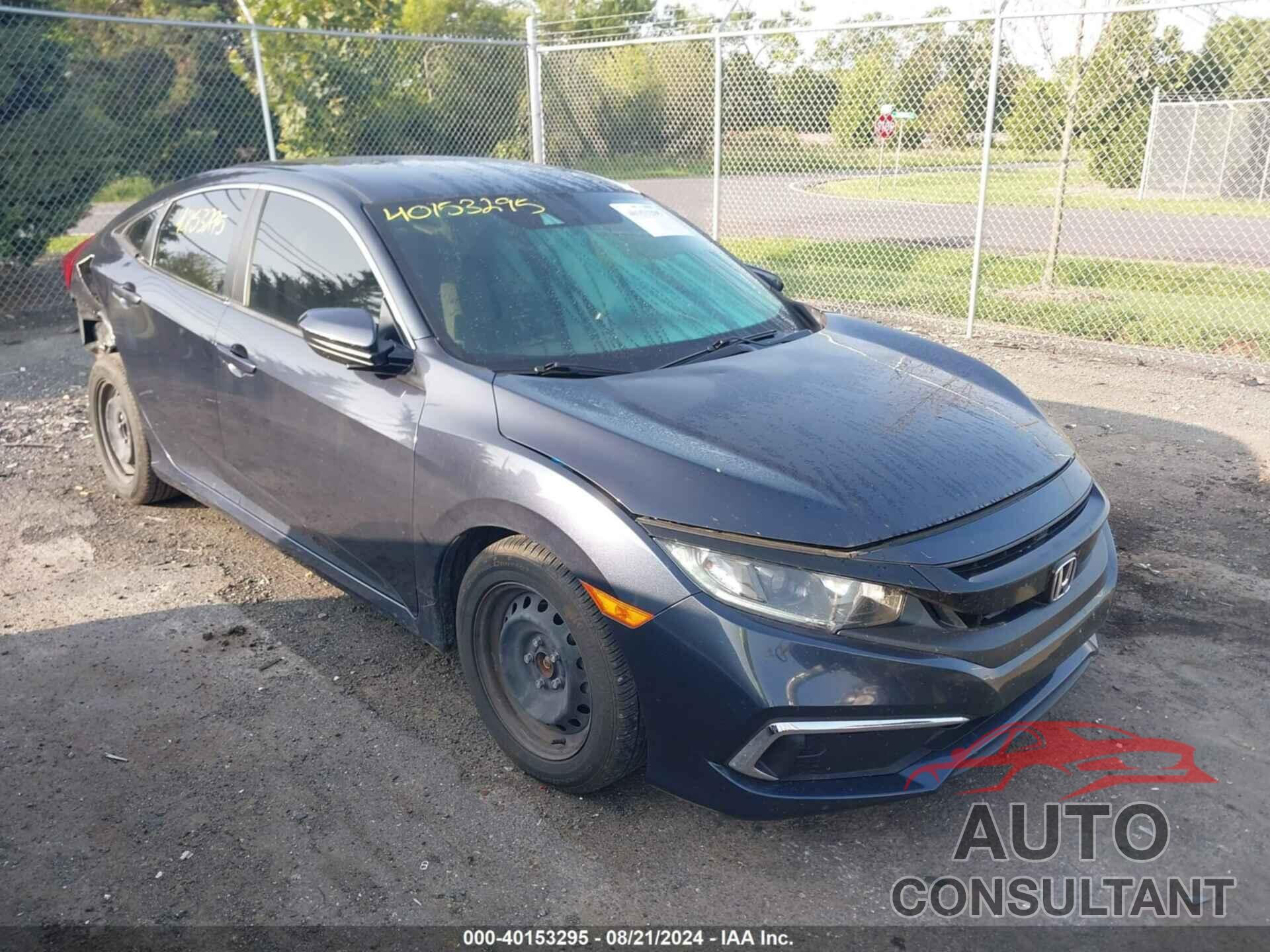 HONDA CIVIC 2019 - 2HGFC2F66KH555866