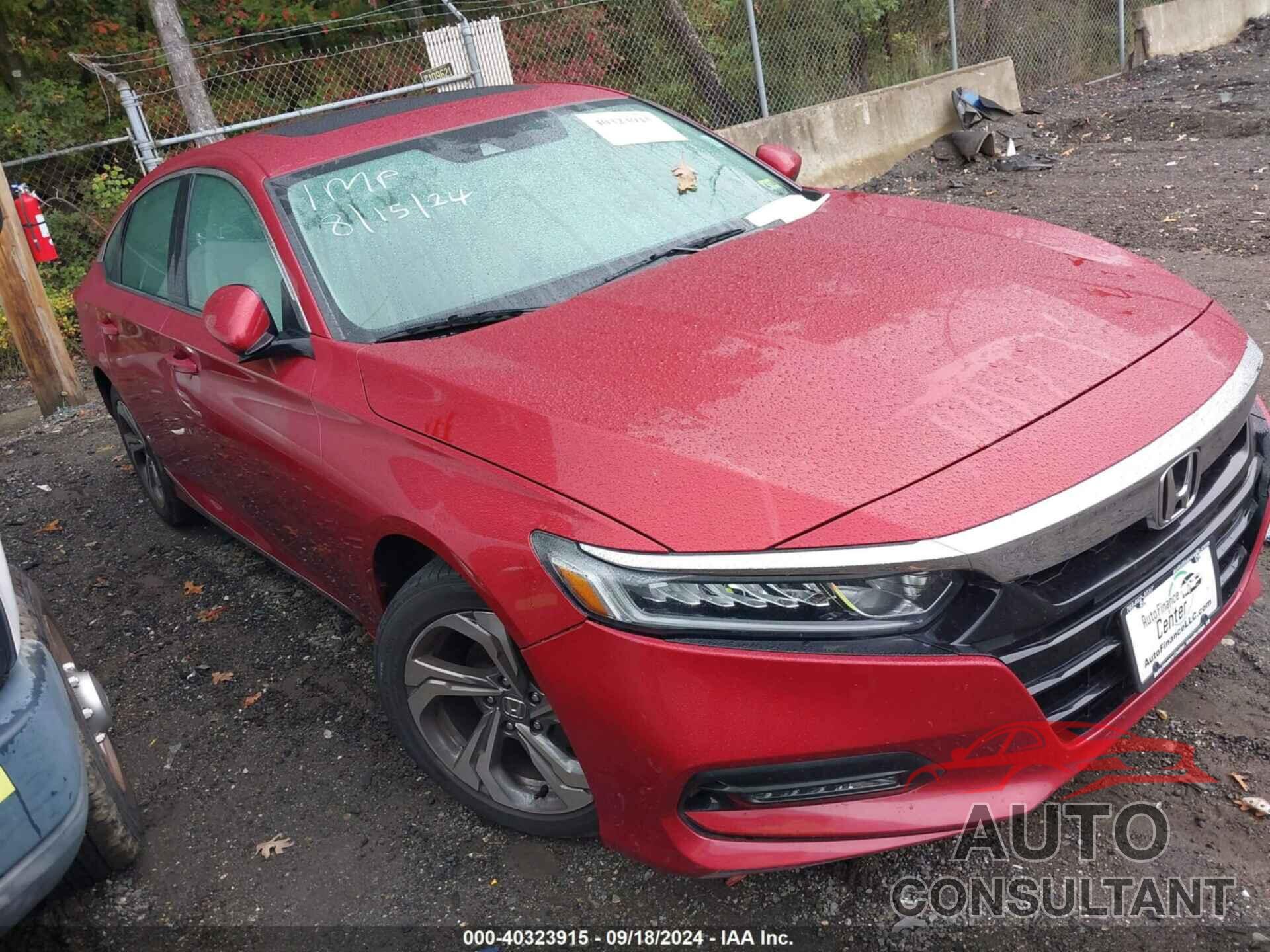 HONDA ACCORD 2018 - 1HGCV1F53JA085839