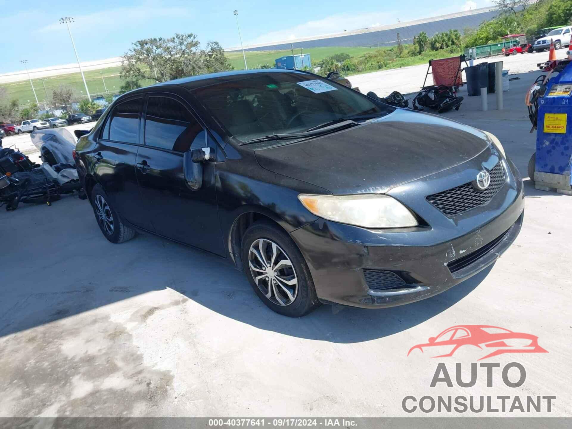 TOYOTA COROLLA 2009 - JTDBL40E09J025636