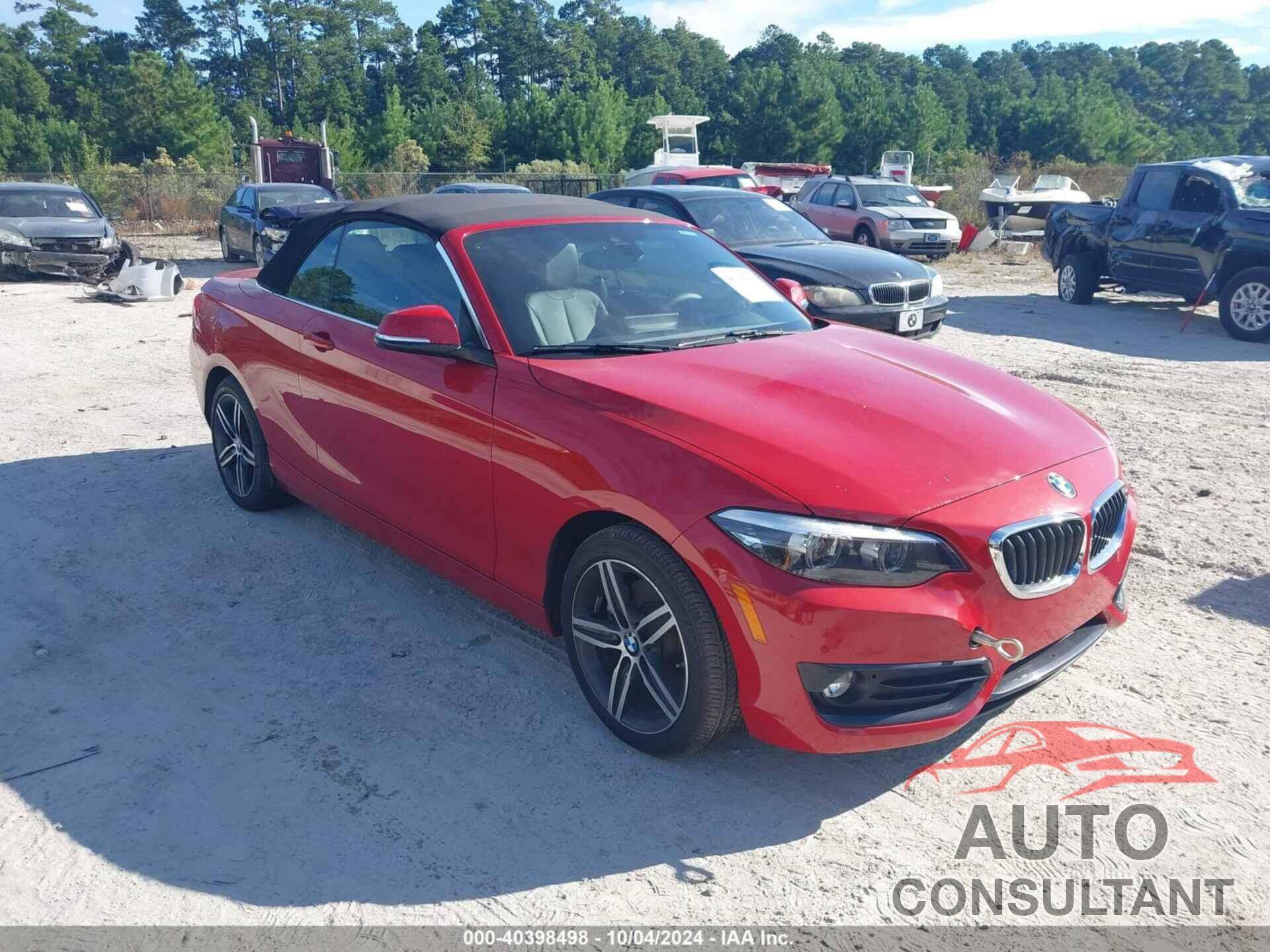BMW 230I 2018 - WBA2M7C54JVA97267