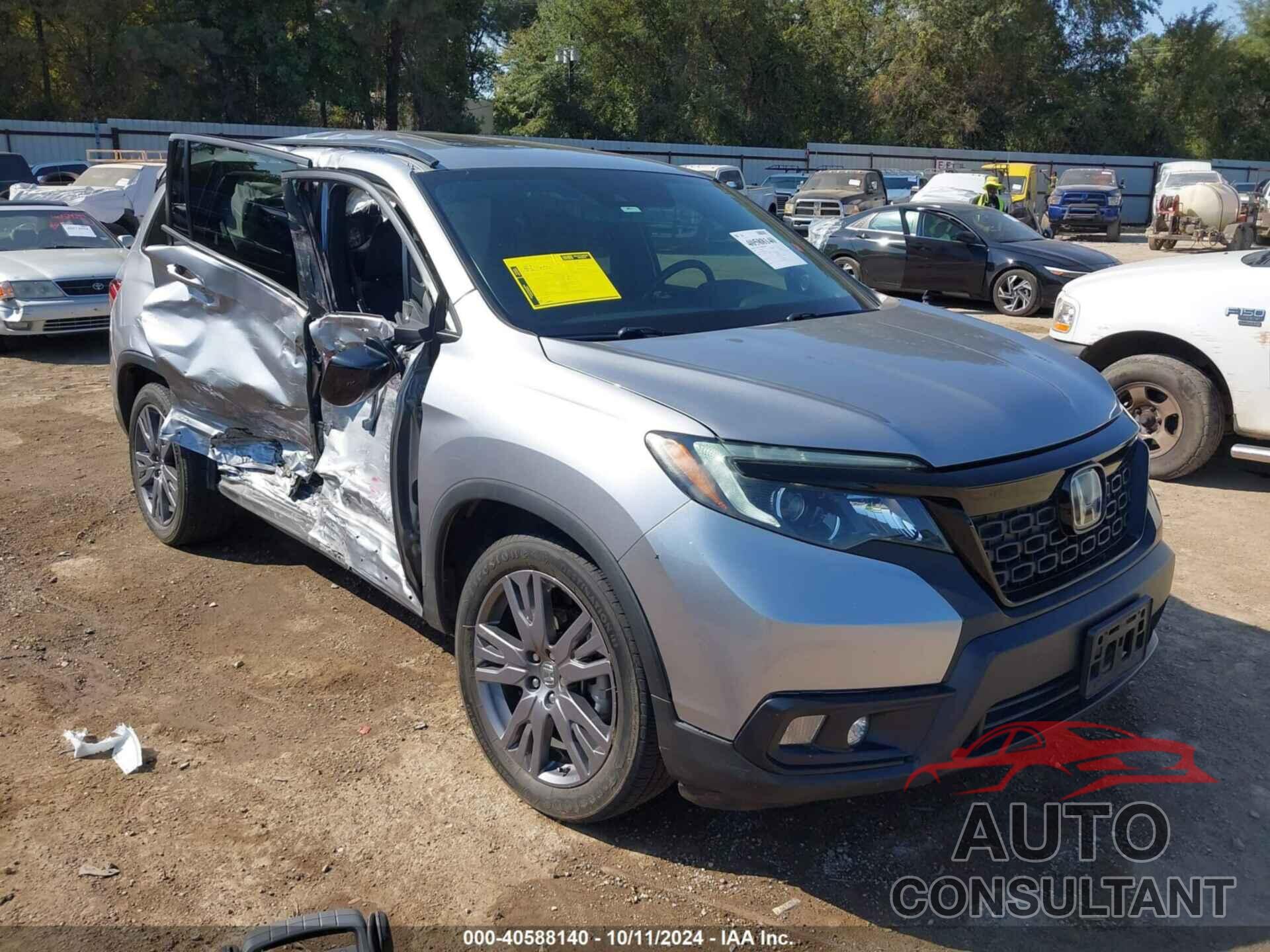 HONDA PASSPORT 2019 - 5FNYF8H55KB026906